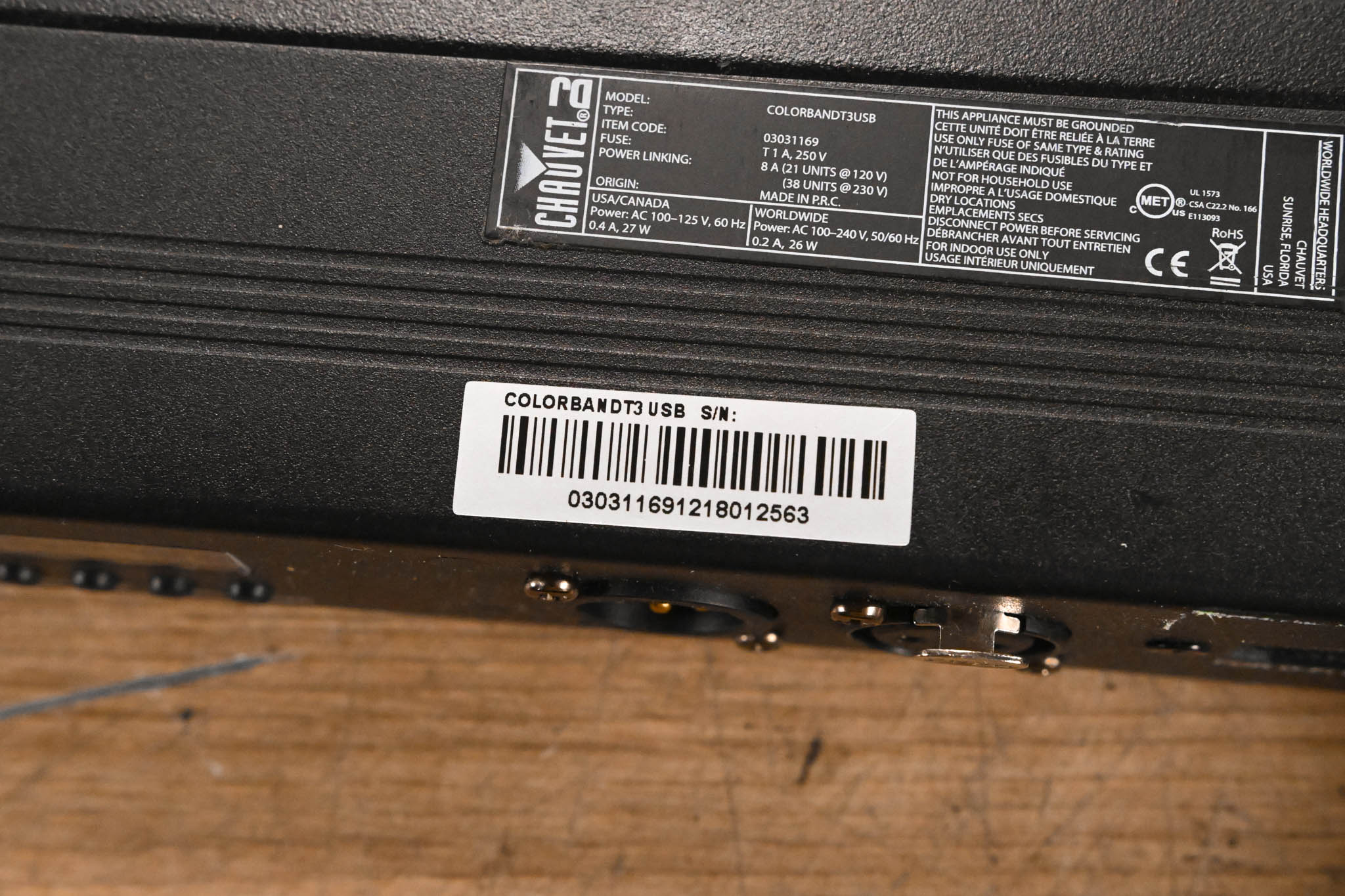 Chauvet COLORband T3USB Linear RGB Wash Light