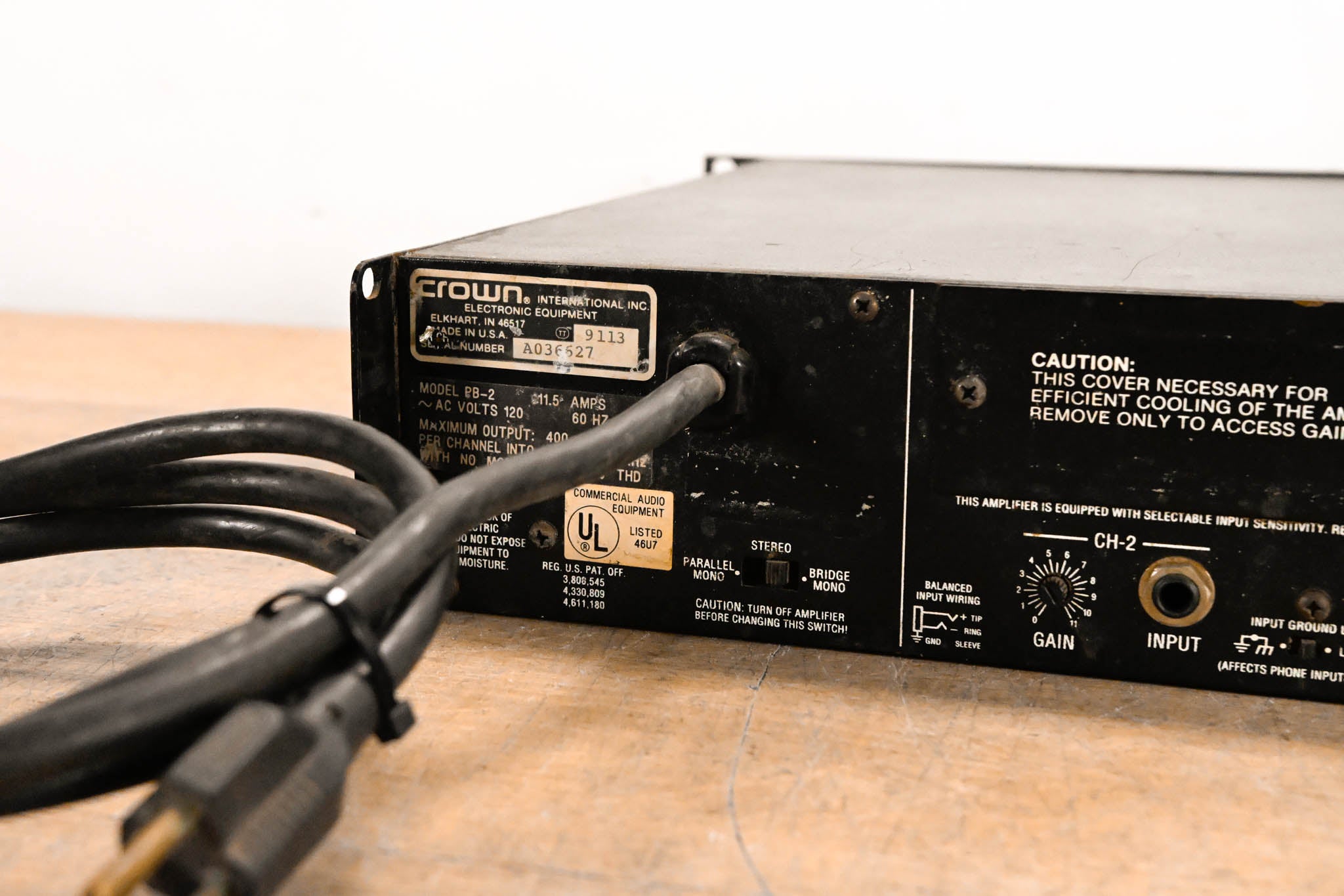 Crown Power Base-2 2-Channel Power Amplifier