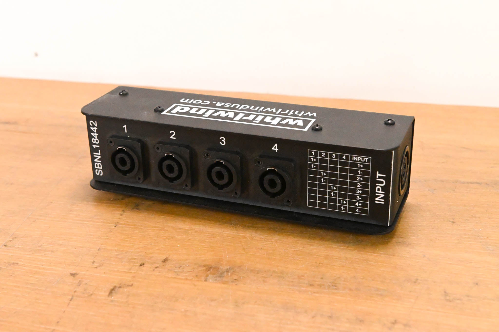 Whirlwind SBNL18442 SBNL Series NL Splitter & Breakout Box
