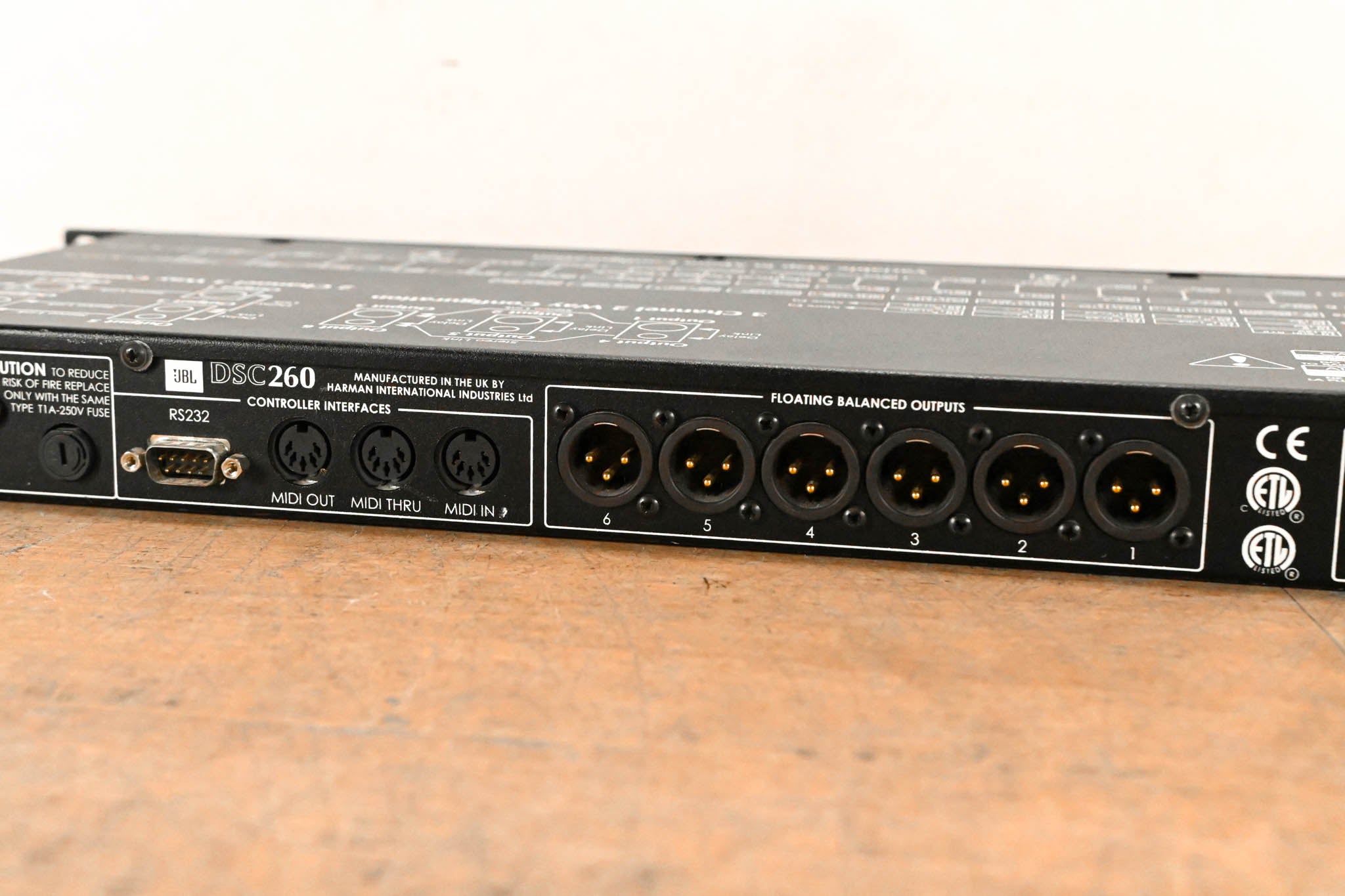 JBL DSC260 Digital System Controller