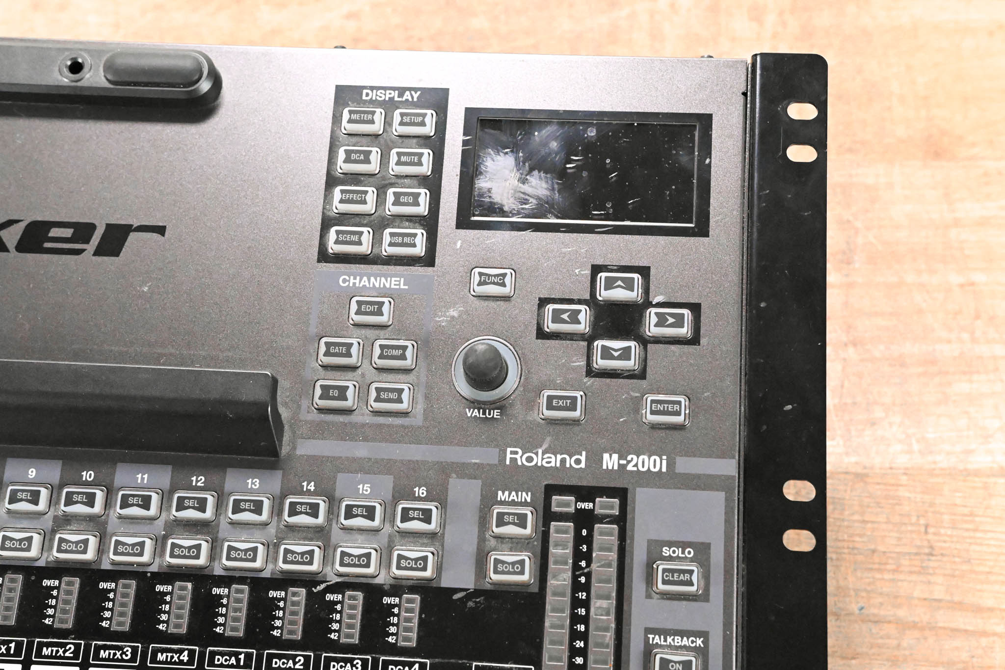 Roland M-200i 32-Channel Live Digital V-Mixer Console (NO POWER SUPPLY)