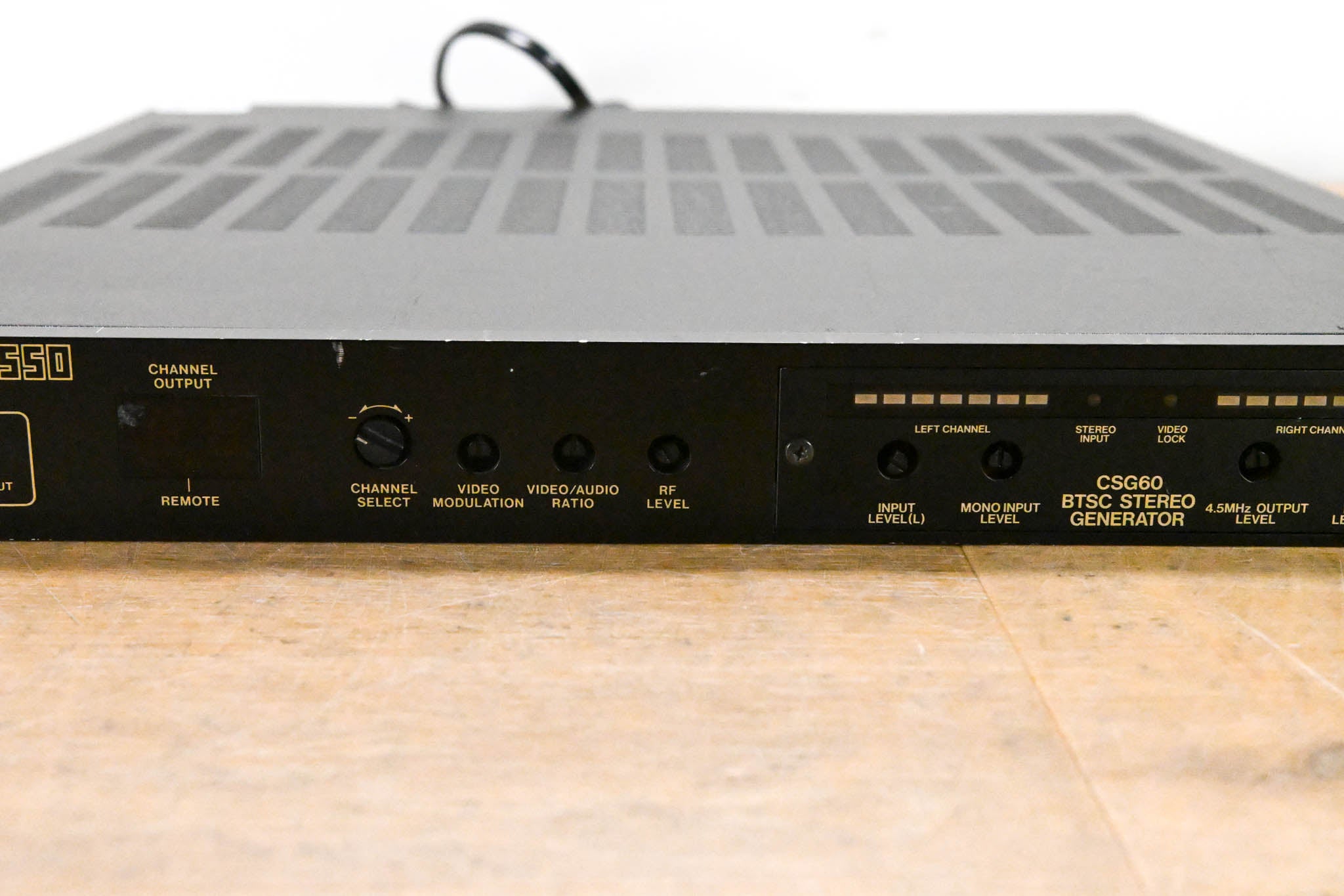 Standard TVM 550 TV/CATV Modulator w/ CSG60 BTSC Stereo Generator