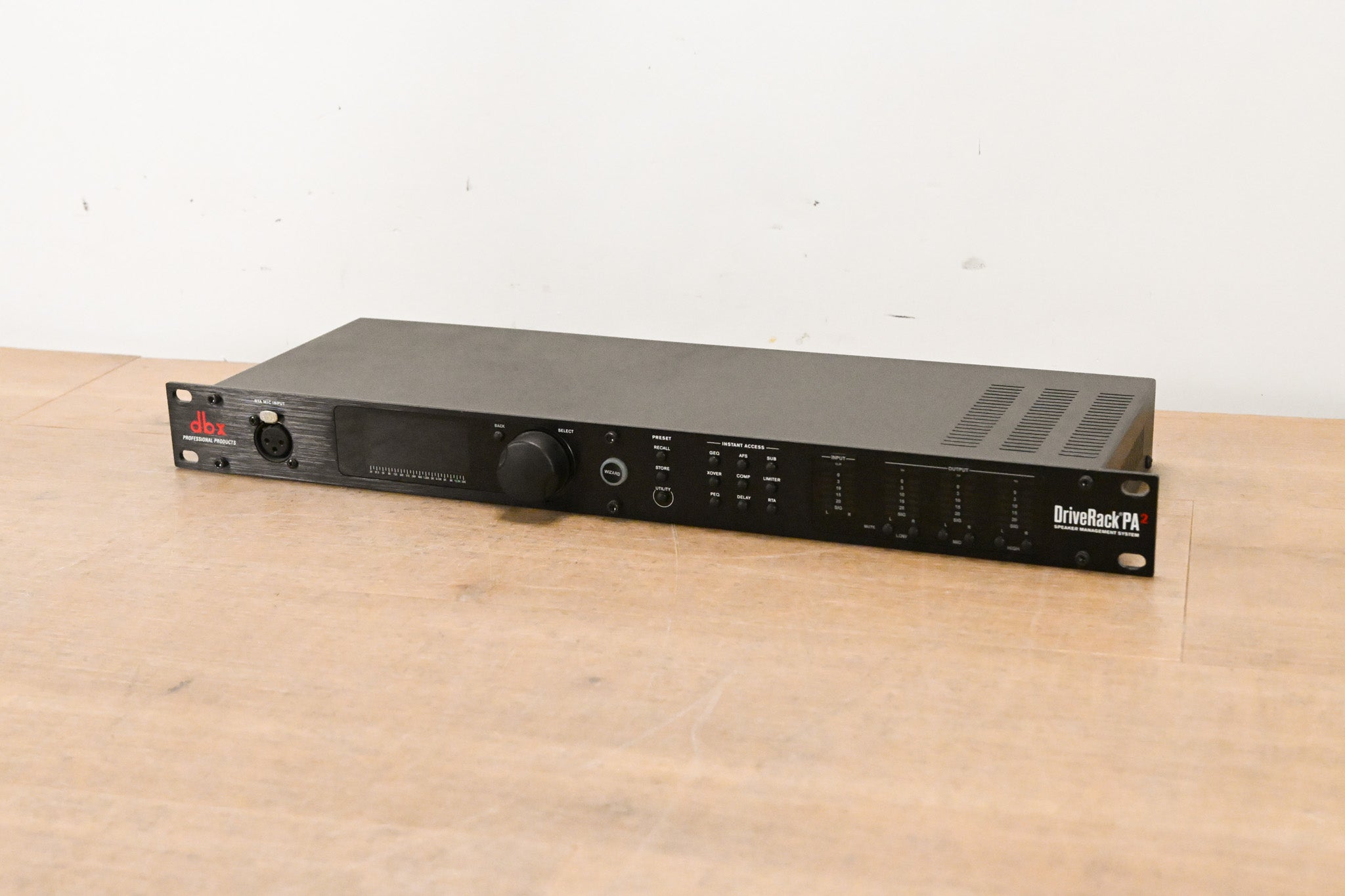 dbx DriveRack PA2 Complete Loudspeaker Management System