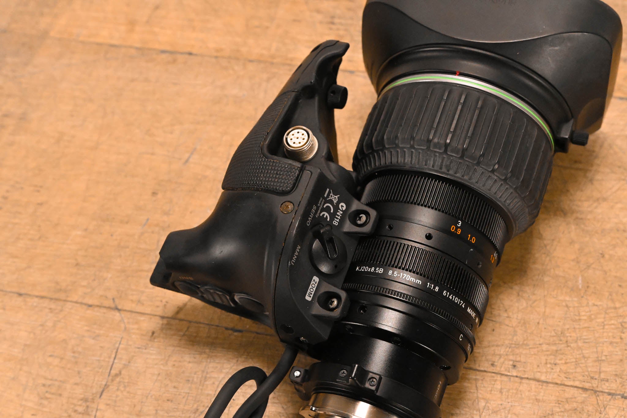 Canon KJ20x8.5B KRS HDgc 20x 2/3" ENG High Definition Telephoto Lens