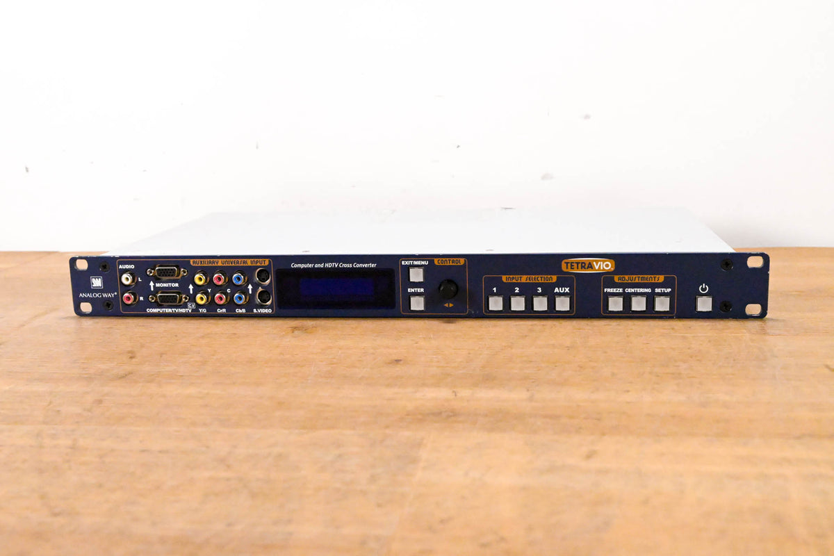 Analog Way TVC401 Tetra-VIO Universal Converter and A/V Switcher