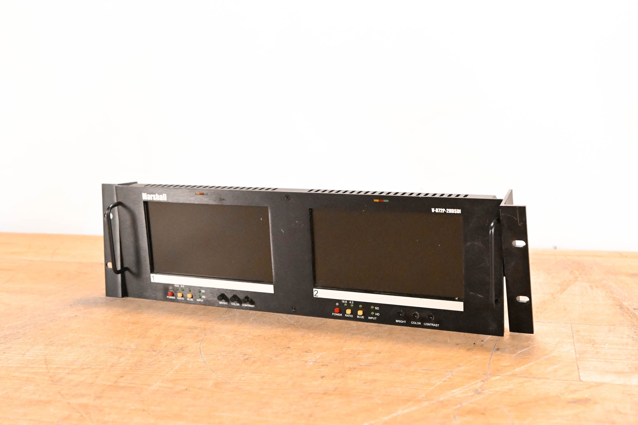 Marshall V-R72P-2HDSDI Dual 7" LCD Monitors (NO POWER SUPPLY)
