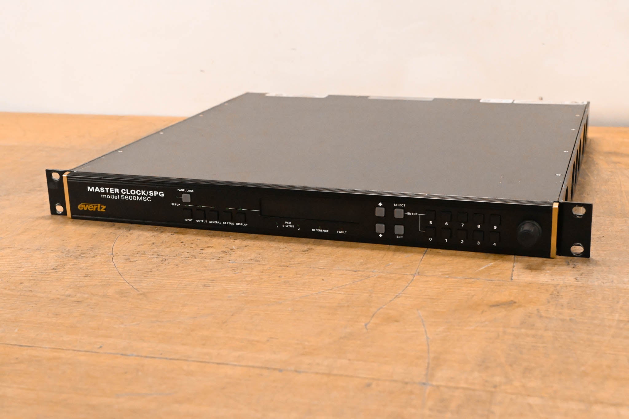 Orologio Master Evertz 5600MSC / SPG Usato Per Broadcast