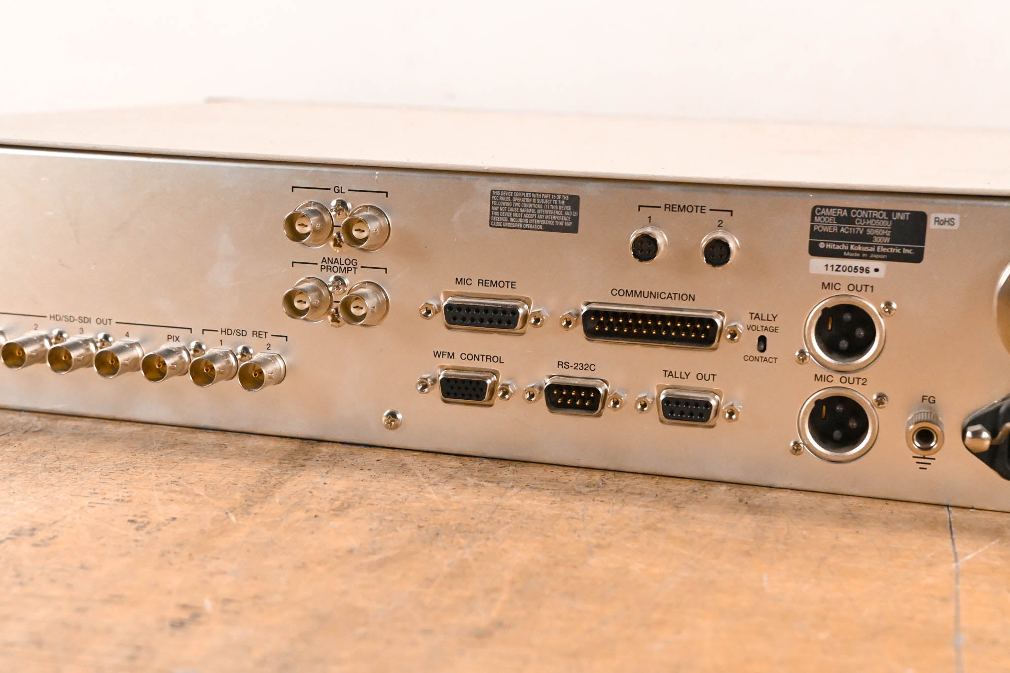 Hitachi CU-HD500 Fiber Optic Camera Control Unit