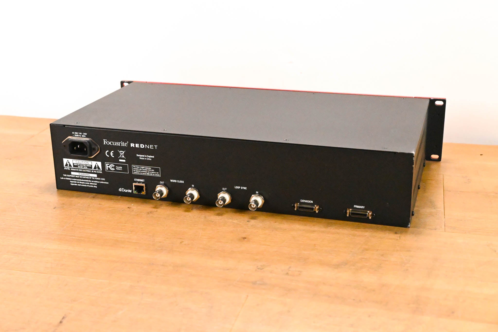Focusrite RedNet 5 Pro Tools HD to Dante Network Bridge