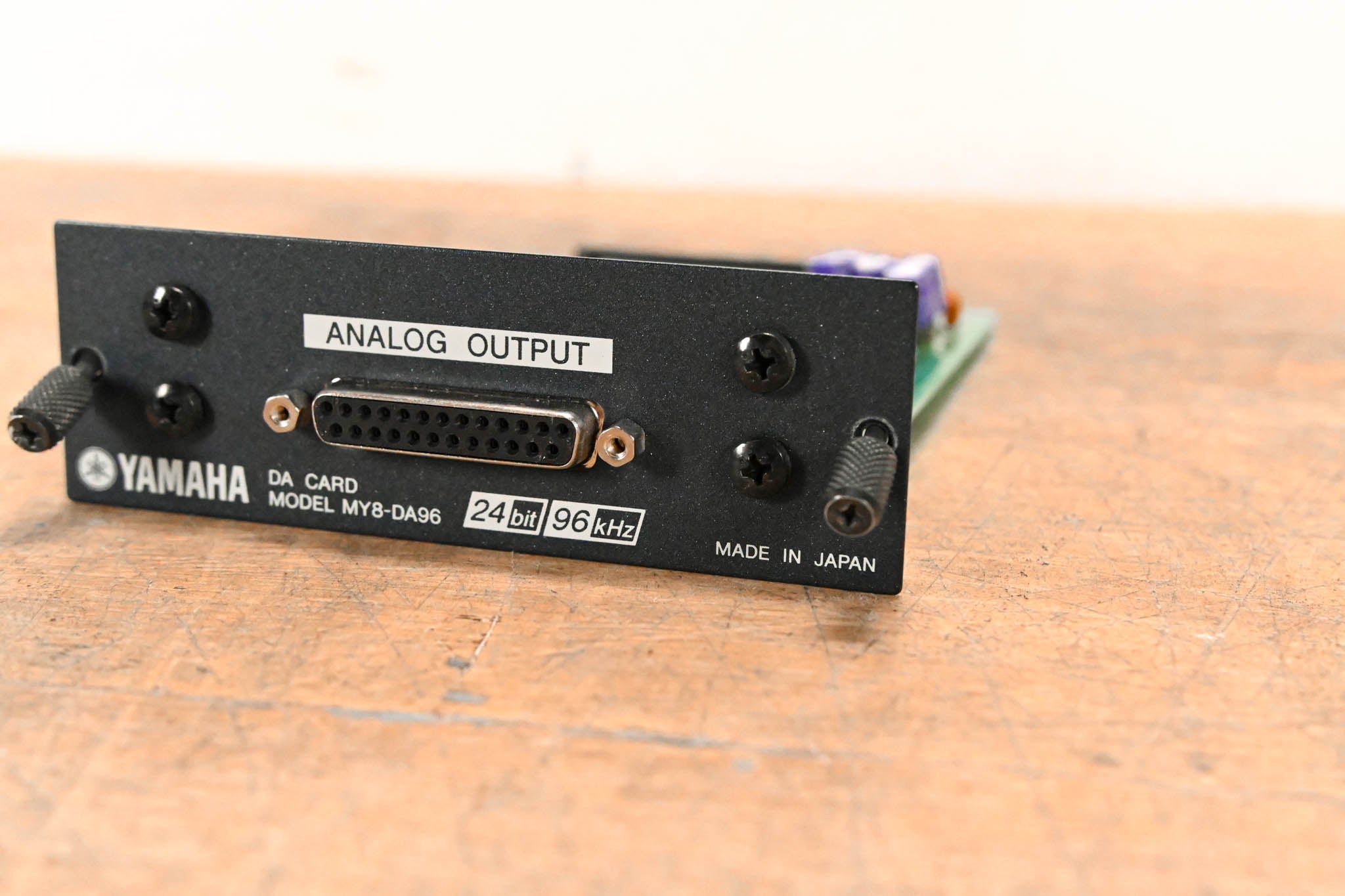 Yamaha MY8-DA96 24-bit, 96kHz 8-Channel Analog Output Card