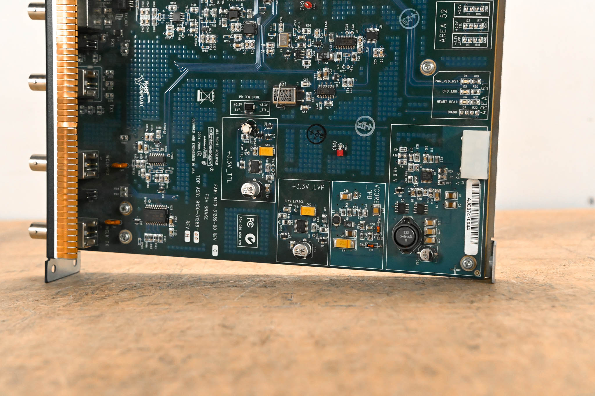 Digidesign FOH Snake Card for Digidesign D-Show Console