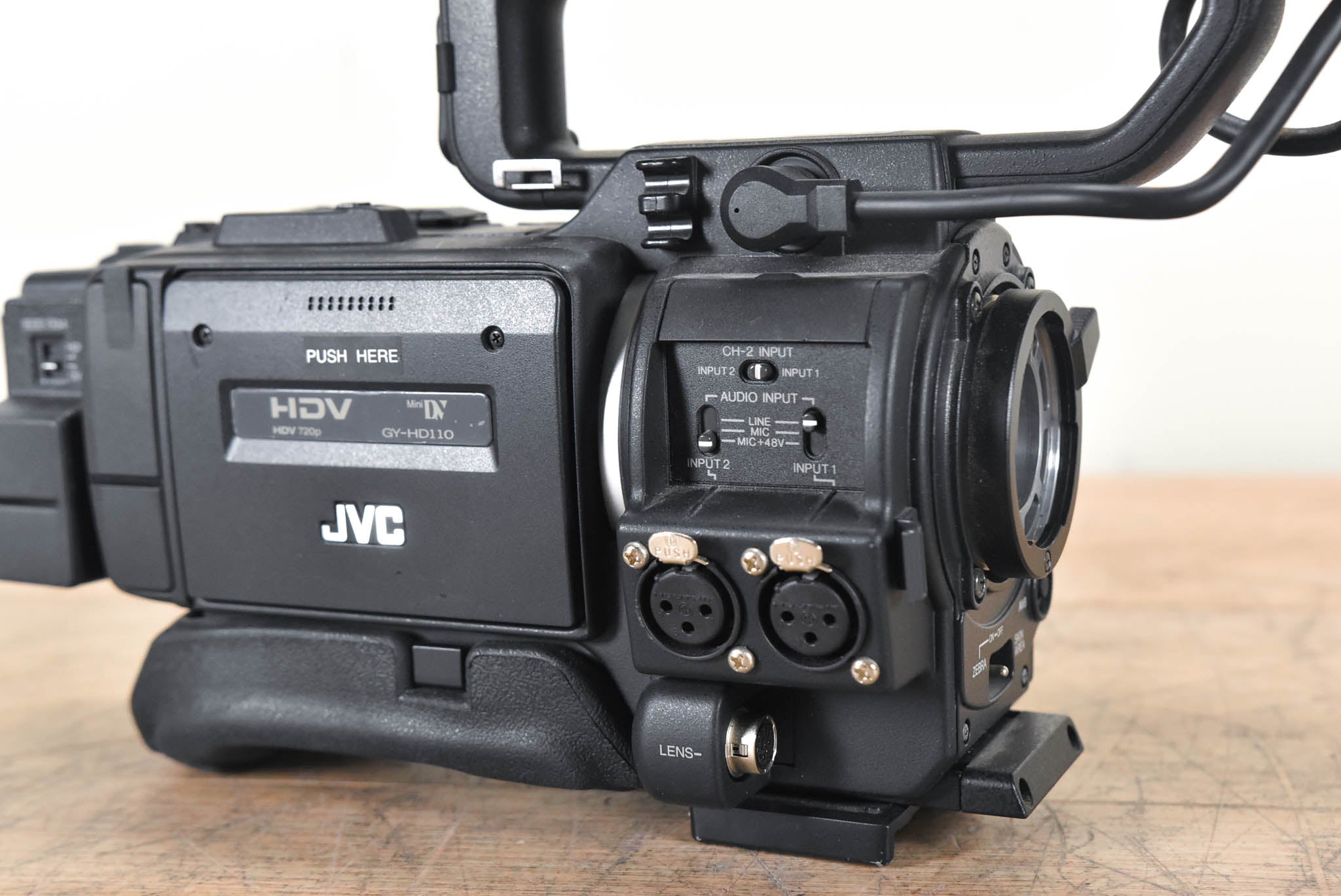 JVC GY-HD110U 1/3" 3-CCD Professional HDV Camcorder