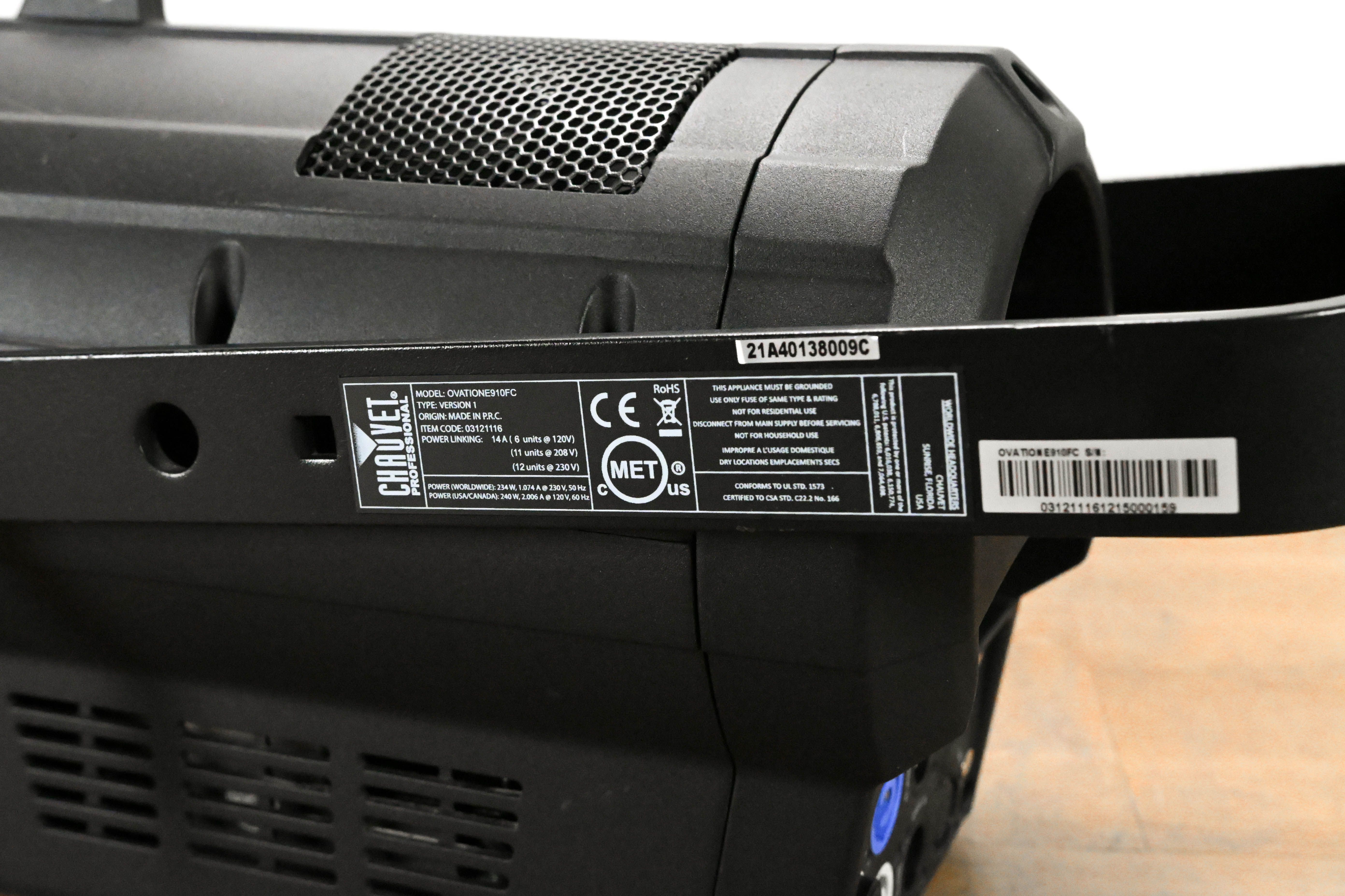 Chauvet Ovation E-910FC 19 Degree LED Ellipsoidal Light