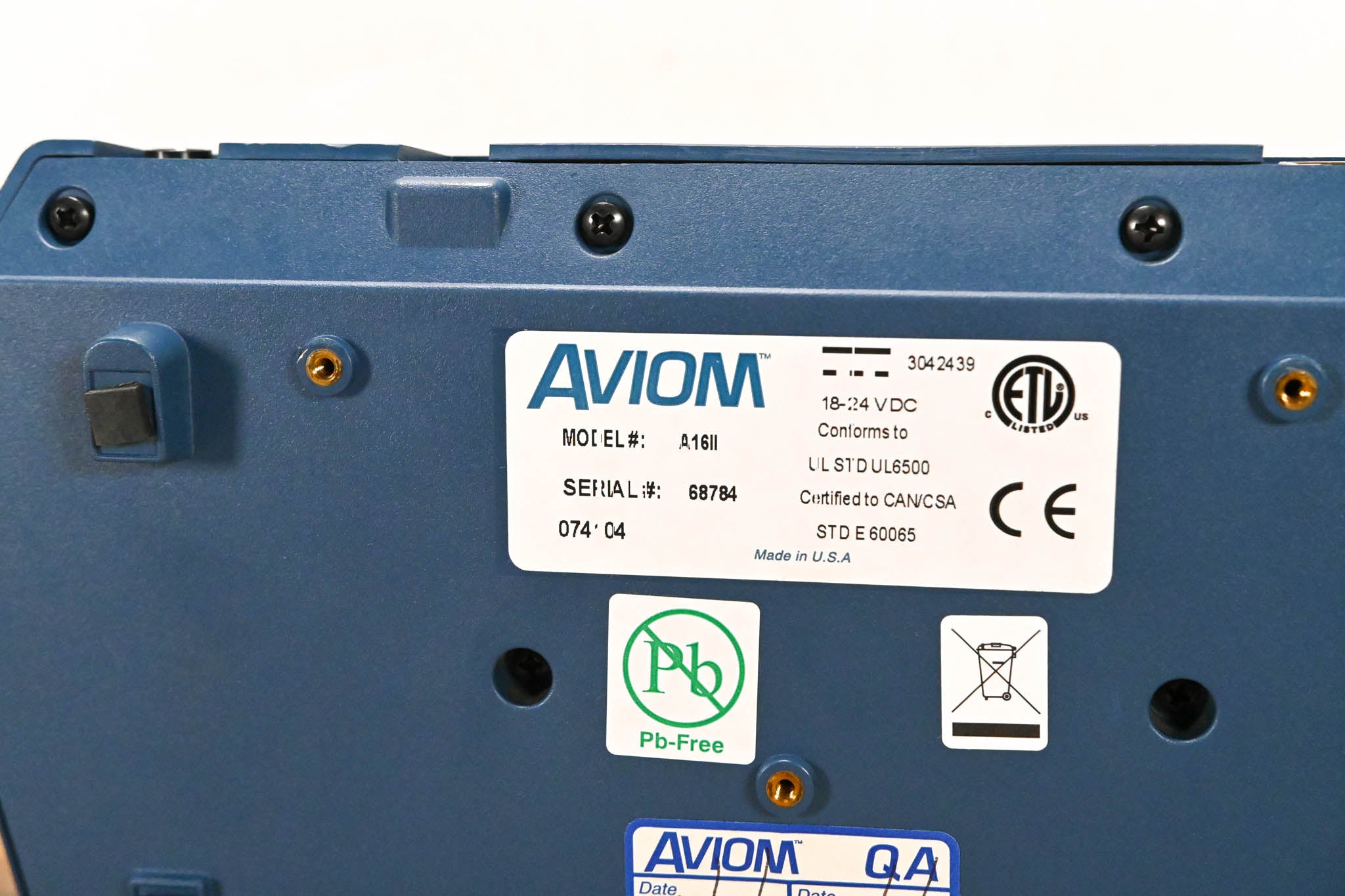 Aviom A-16II Personal Mixer (PAIR)