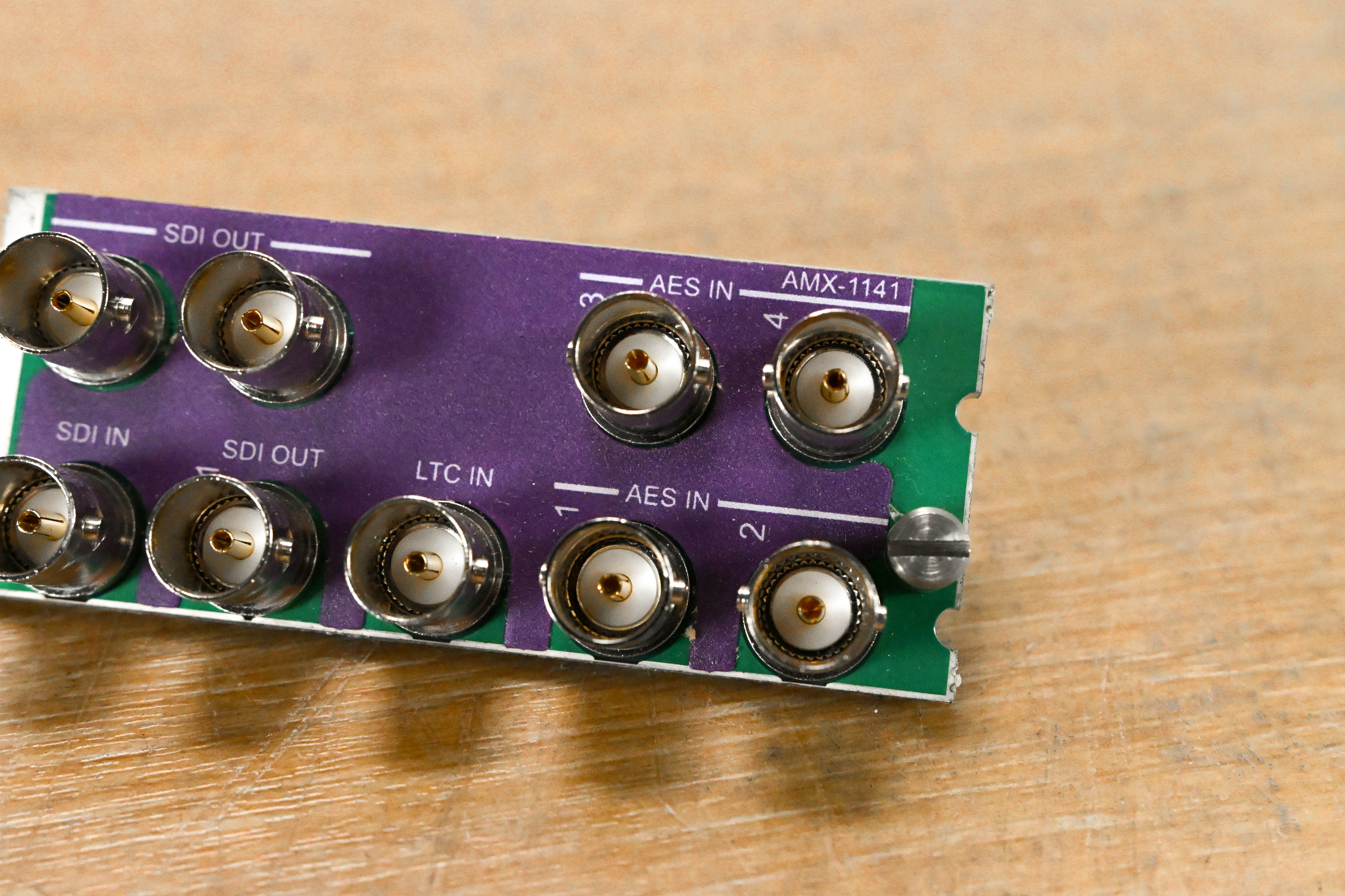 Miranda AMX-1141 Rear I/O Module for Densité Frame