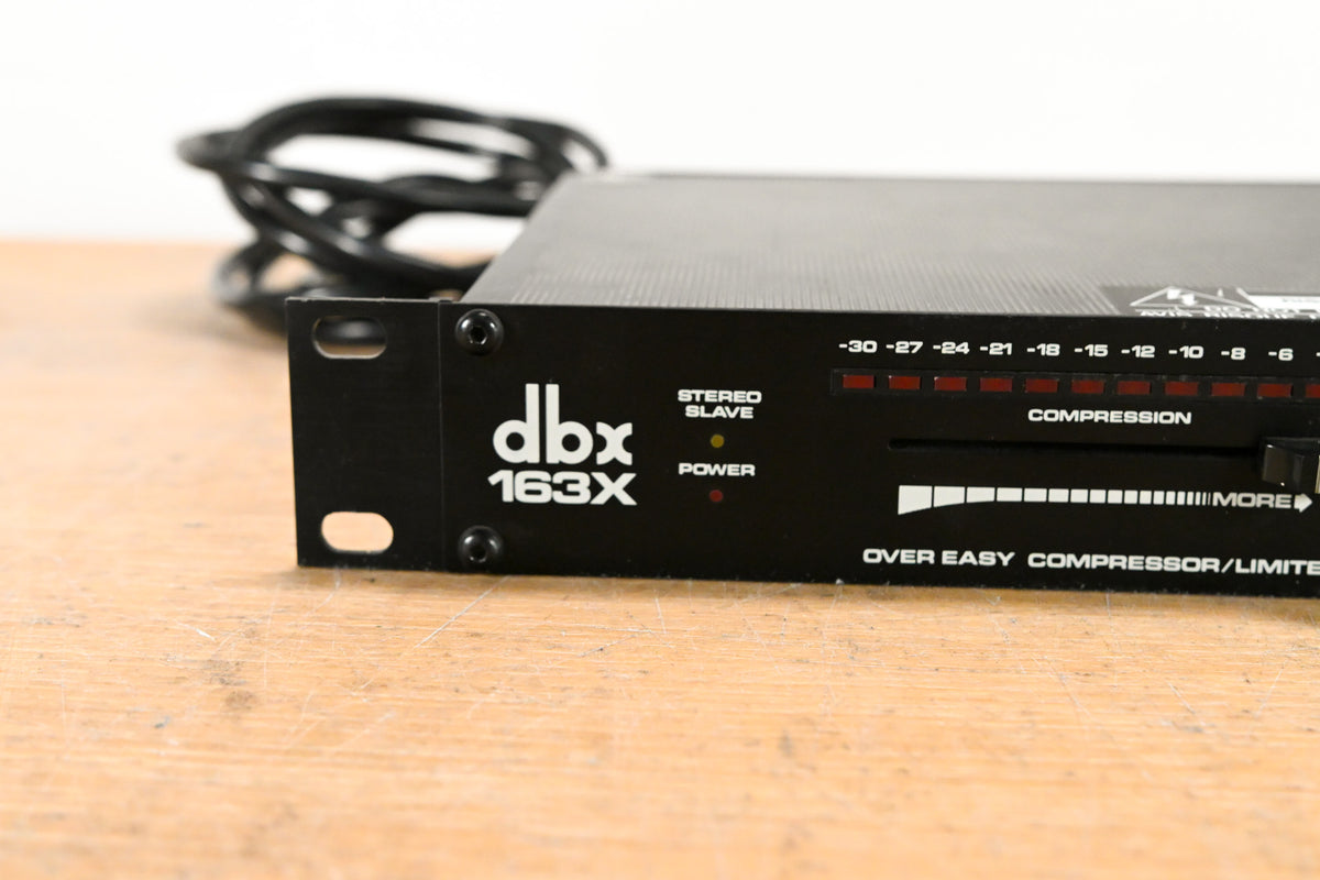 dbx 163x Single-Channel Over Easy Compressor / Limiter