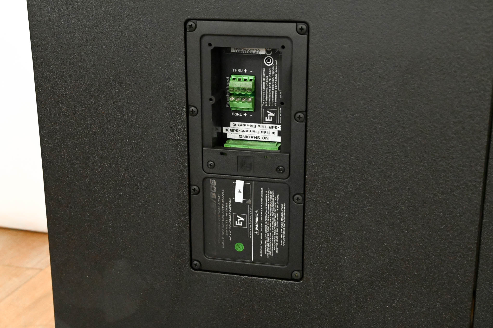 Electro-Voice (EV) EVA-2082S/906 Full-Range Line-Array Speaker (PAIR)