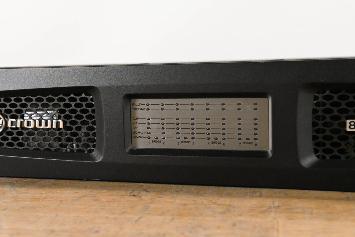 Crown DCi 8|300N 8-Channel, 300W @ 4 ohms Power Amplifier w/ BLU link