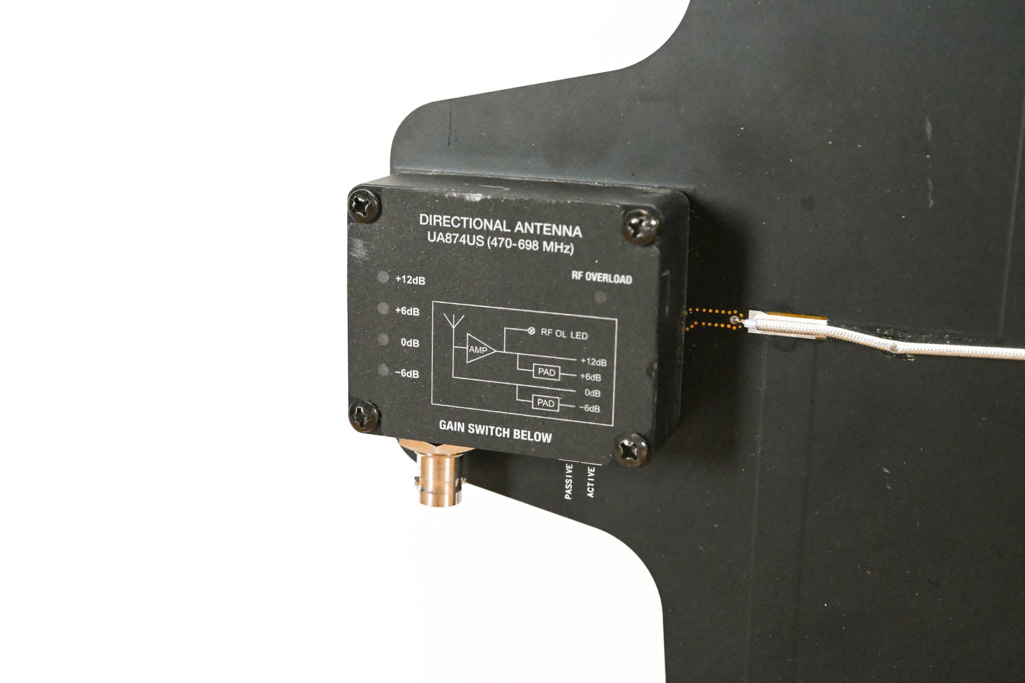 Shure UA874US Active Directional Antenna - 470-698 MHz