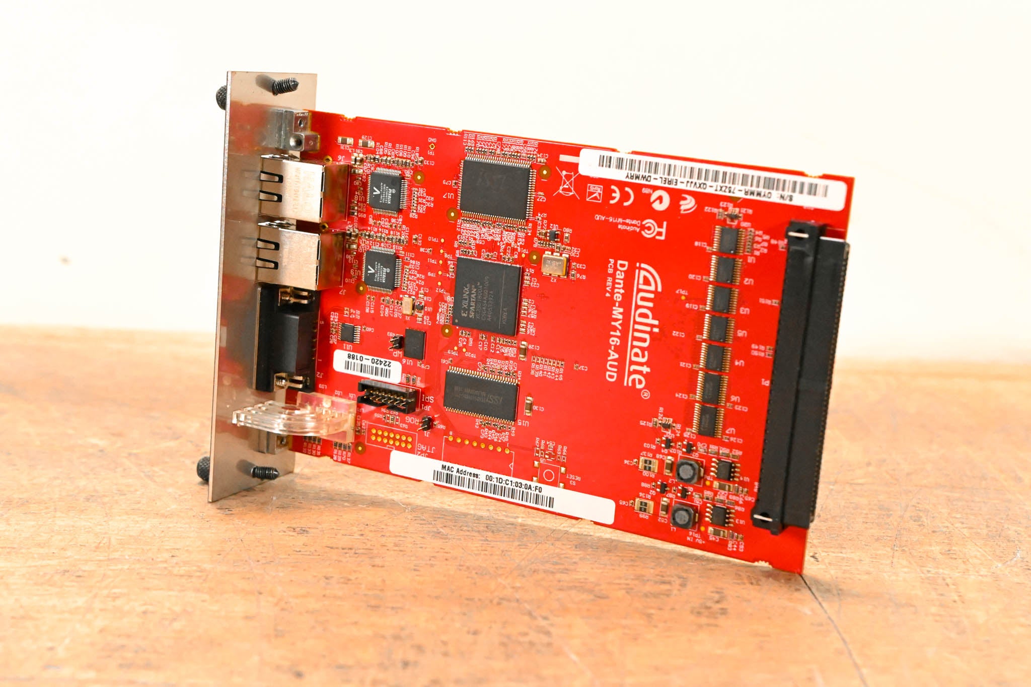 Audinate Dante-MY16-AUD 16-Channel Dante Network I/O Card