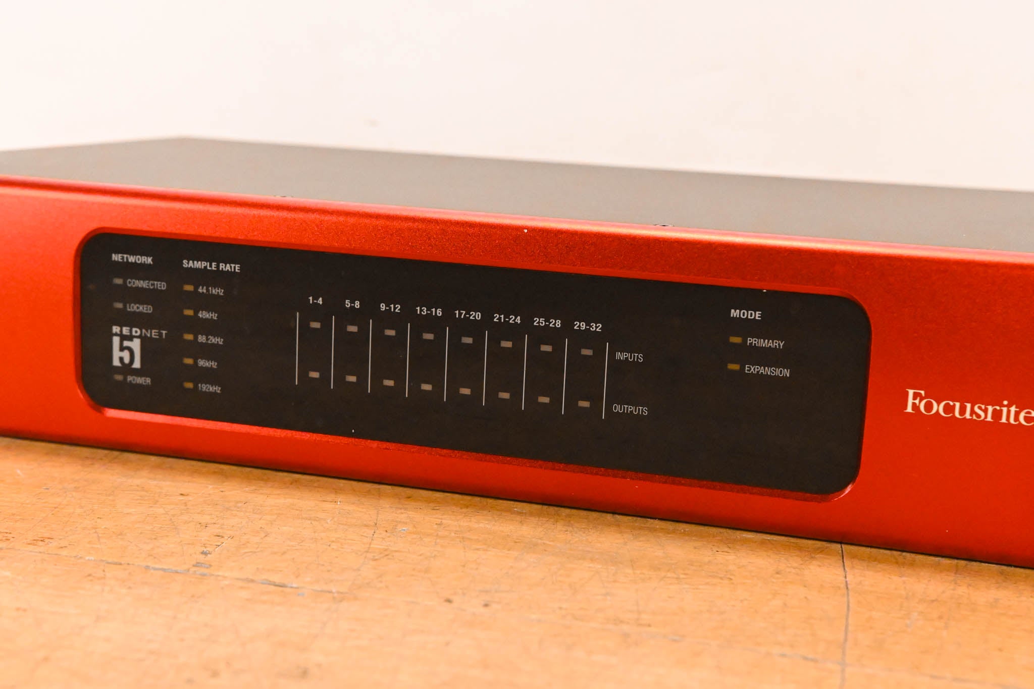 Focusrite RedNet 5 Pro Tools HD to Dante Network Bridge