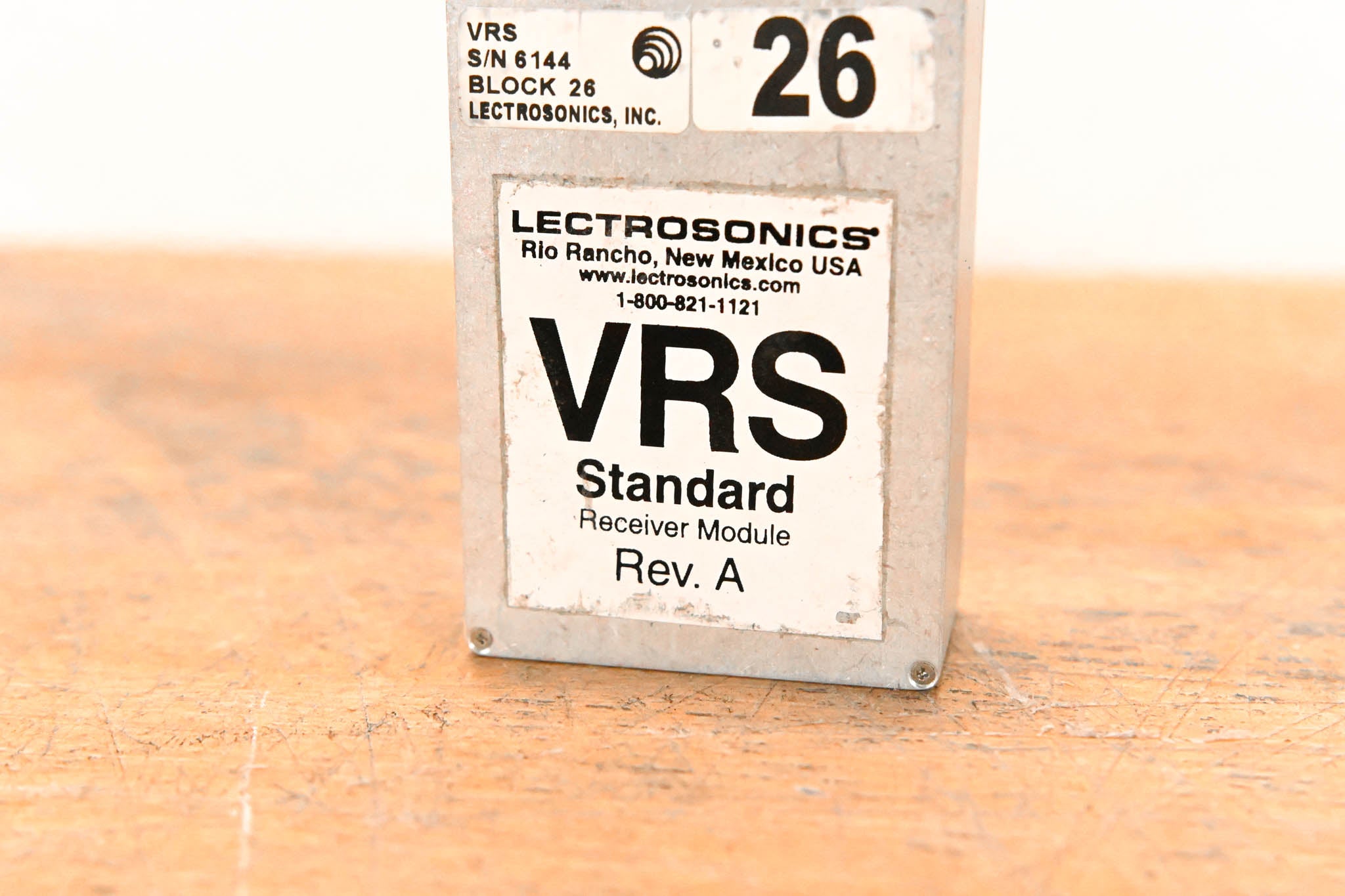 Lectrosonics VRS Standard Receiver Module for VRM Unit - Block 26