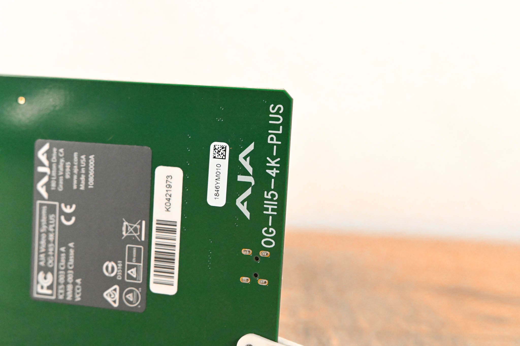 AJA OG-HI5-4K-PLUS openGear SDI to HDMI Converter