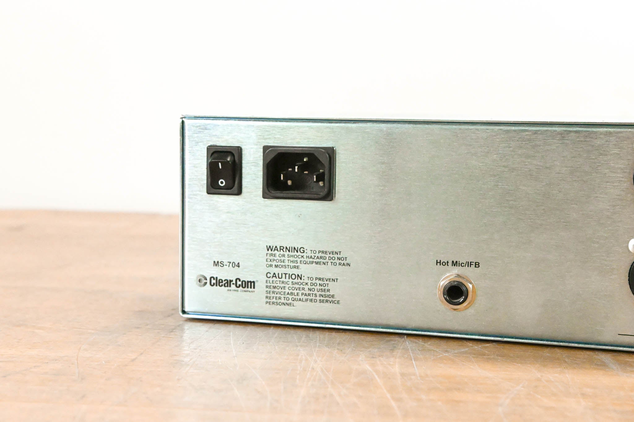 Clear-Com MS-704 2RU Four-Channel Main Station