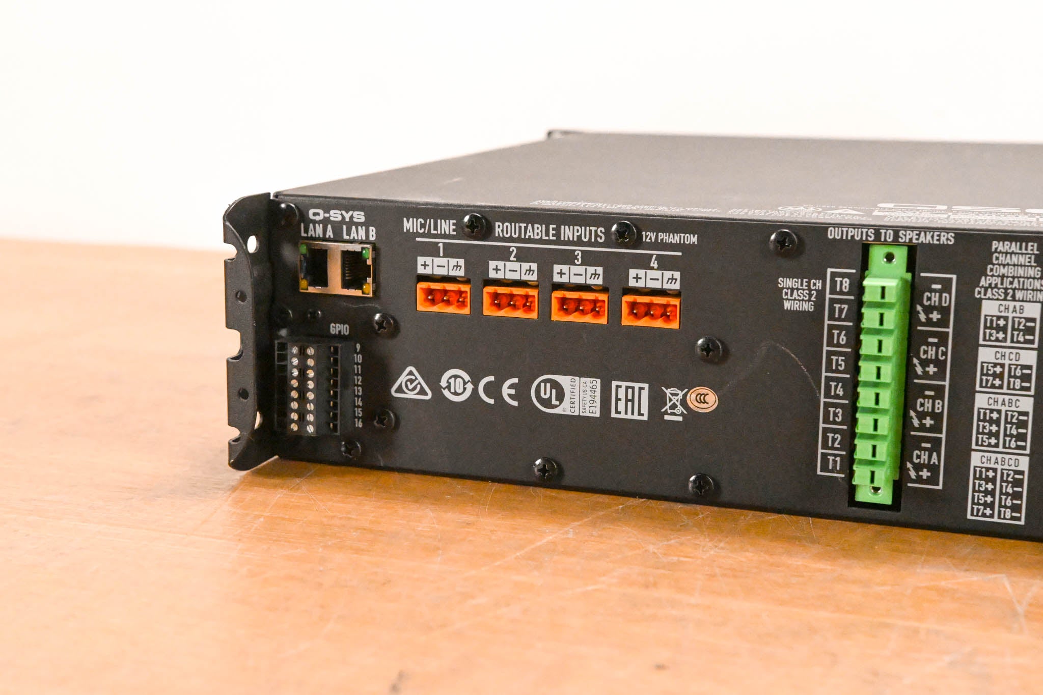 QSC CX-Q 4K4 4-Channel Network Power Amplifier for the Q-SYS Platform