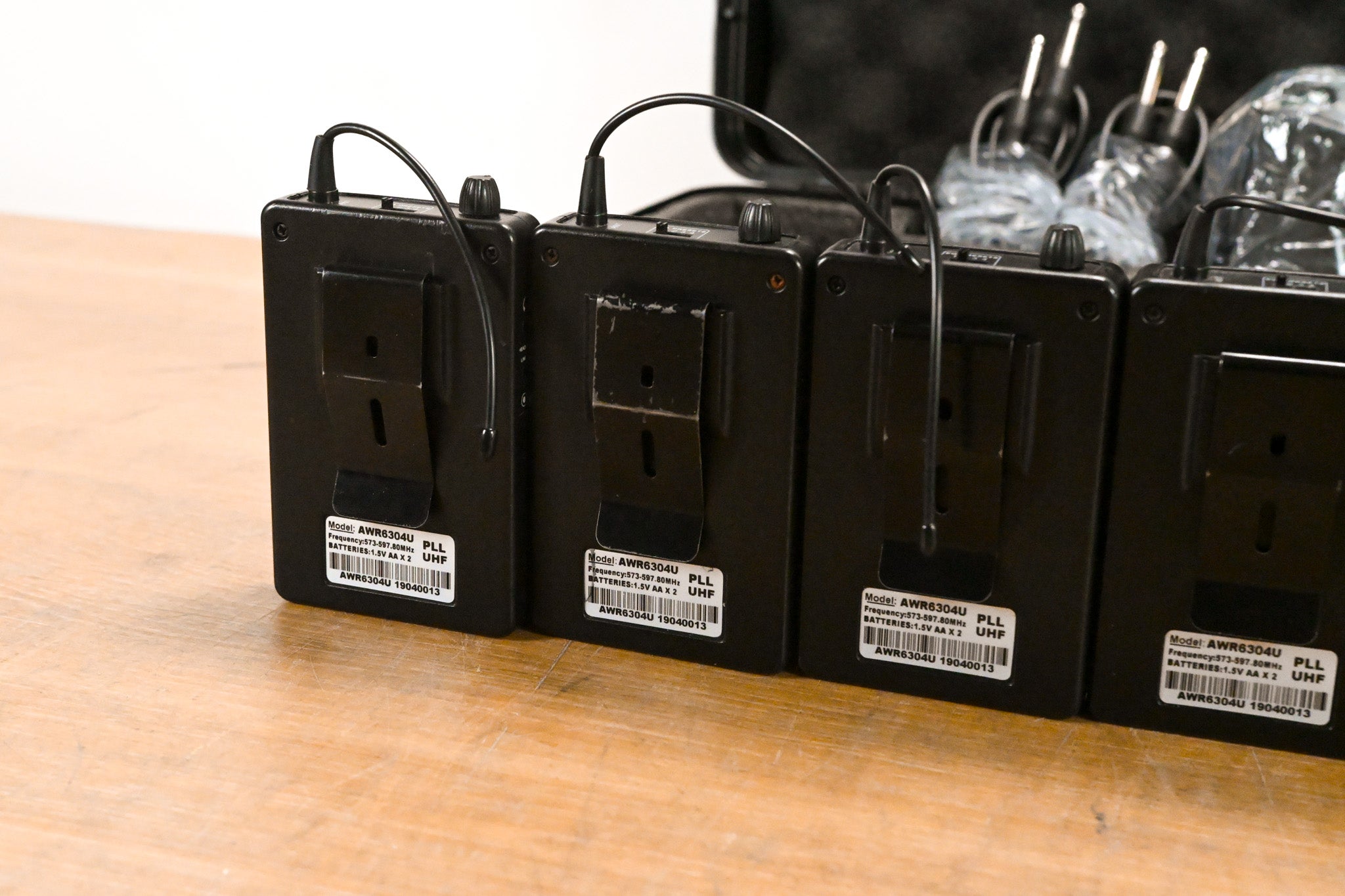 Audio2000's AWM630BU IEM System w/ six Bodypack Receivers: 573-597.8 MHz