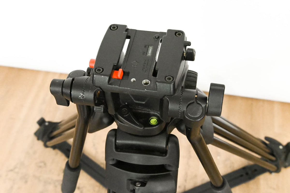 Manfrotto 501HDV Pro Video Head with 525MVB 2-Stage Tripod