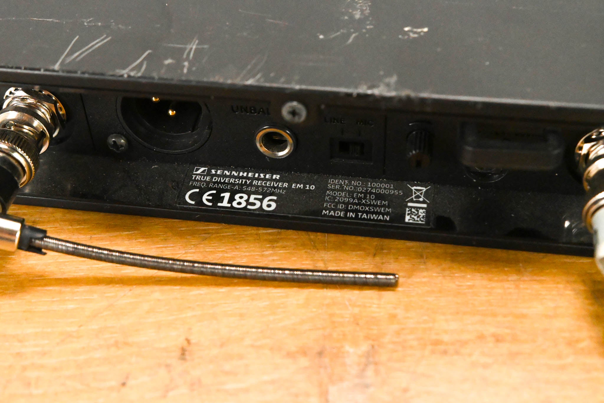Sennheiser EM 10 Receiver w/ SK-XSW Bodypack - 548-572 MHz (NO PSU)