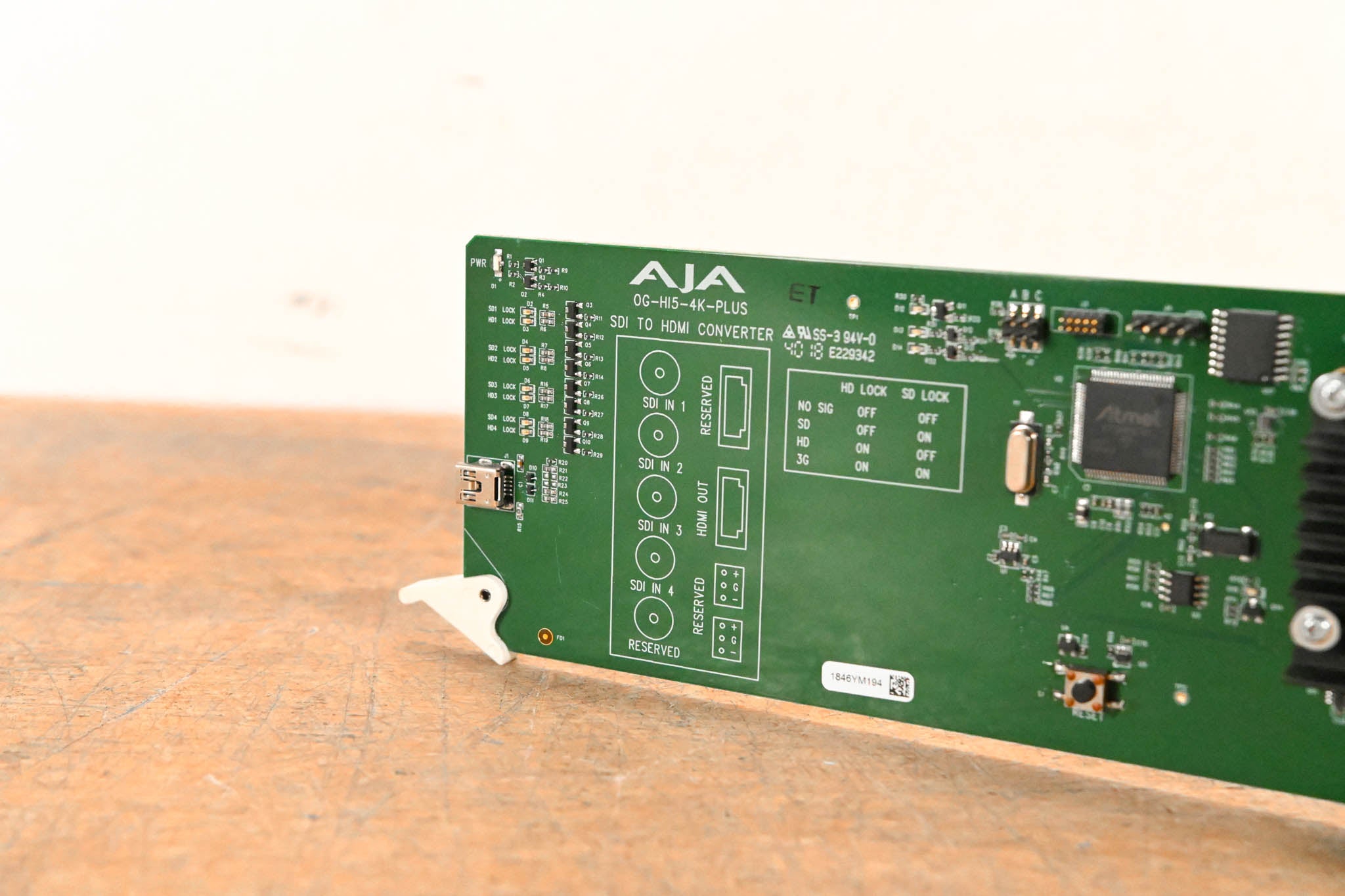 AJA OG-HI5-4K-PLUS openGear SDI to HDMI Converter