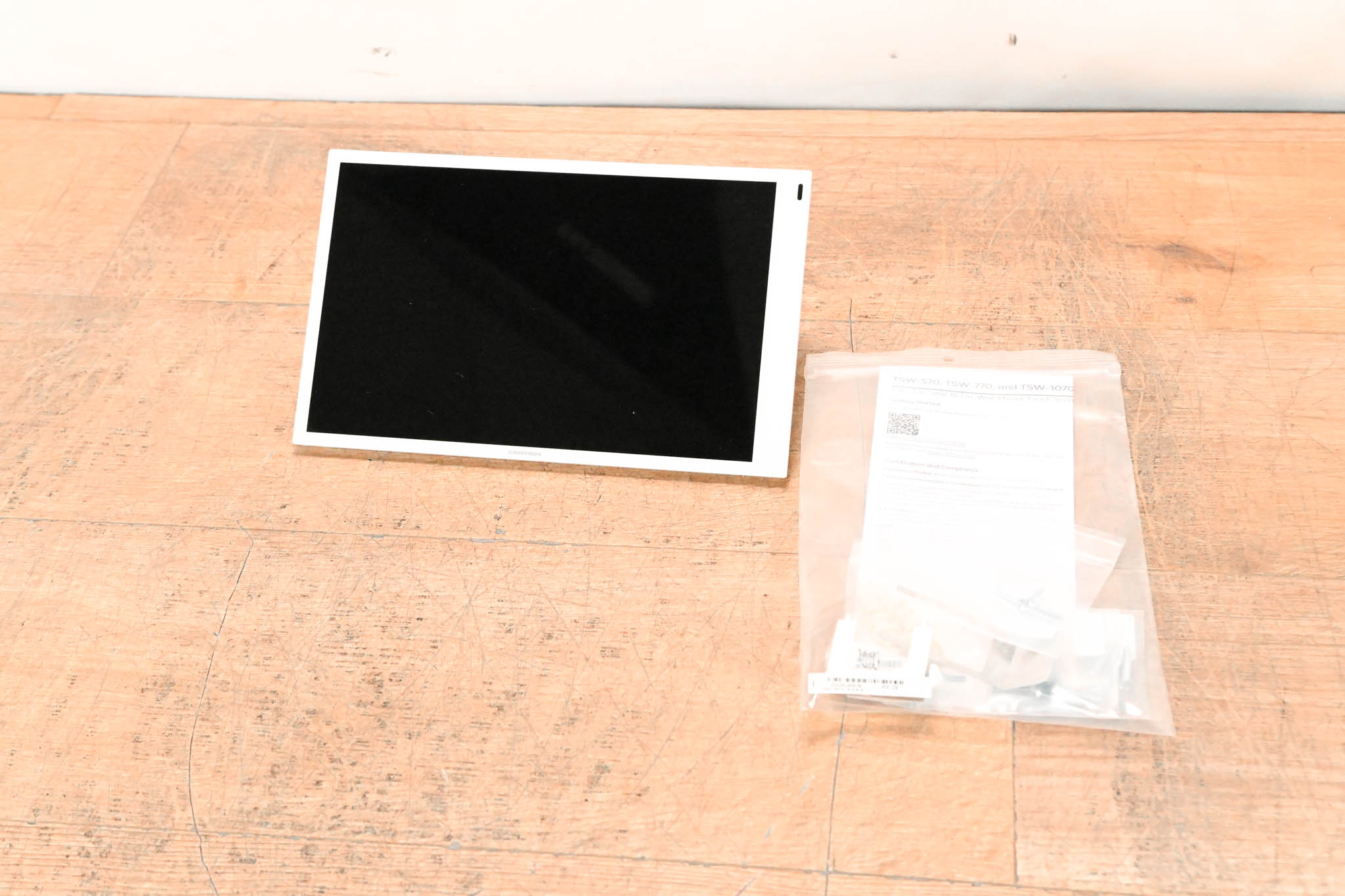 Crestron TSW-1070-W-S 10.1" Wall Mount White Touch Screen