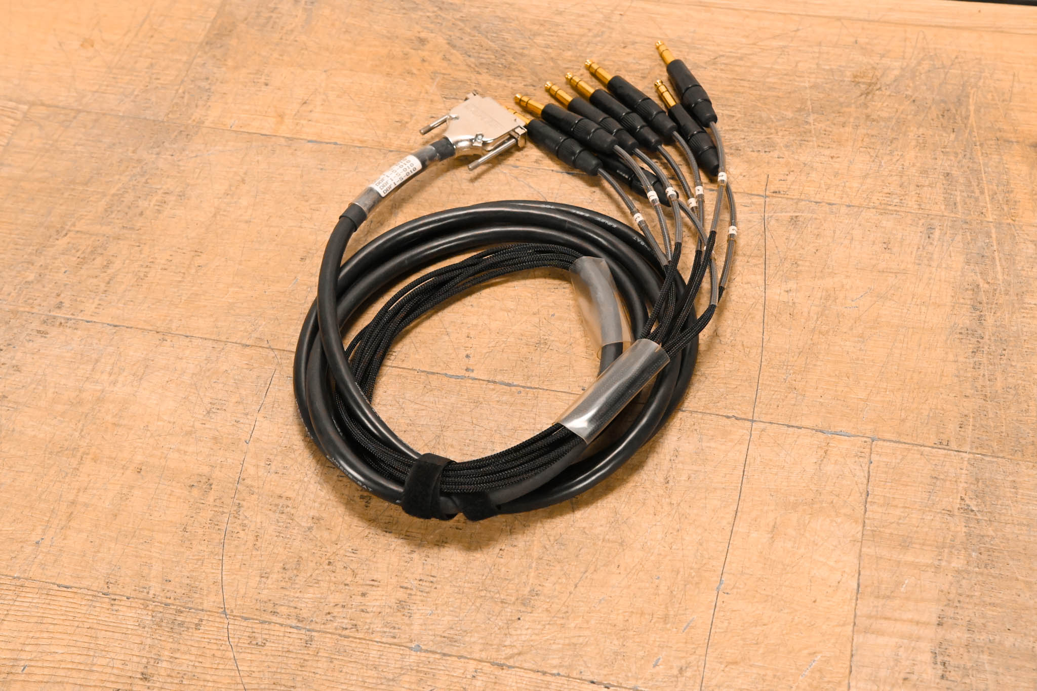 Whirlwind DBF1-S-010 10' Snake Cable with 8 TRSM to DB25-M