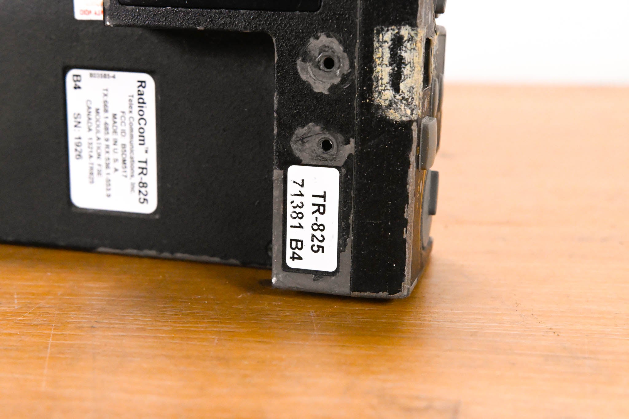 Telex RadioCom TR-825 2-Channel Binaural UHF Transceiver