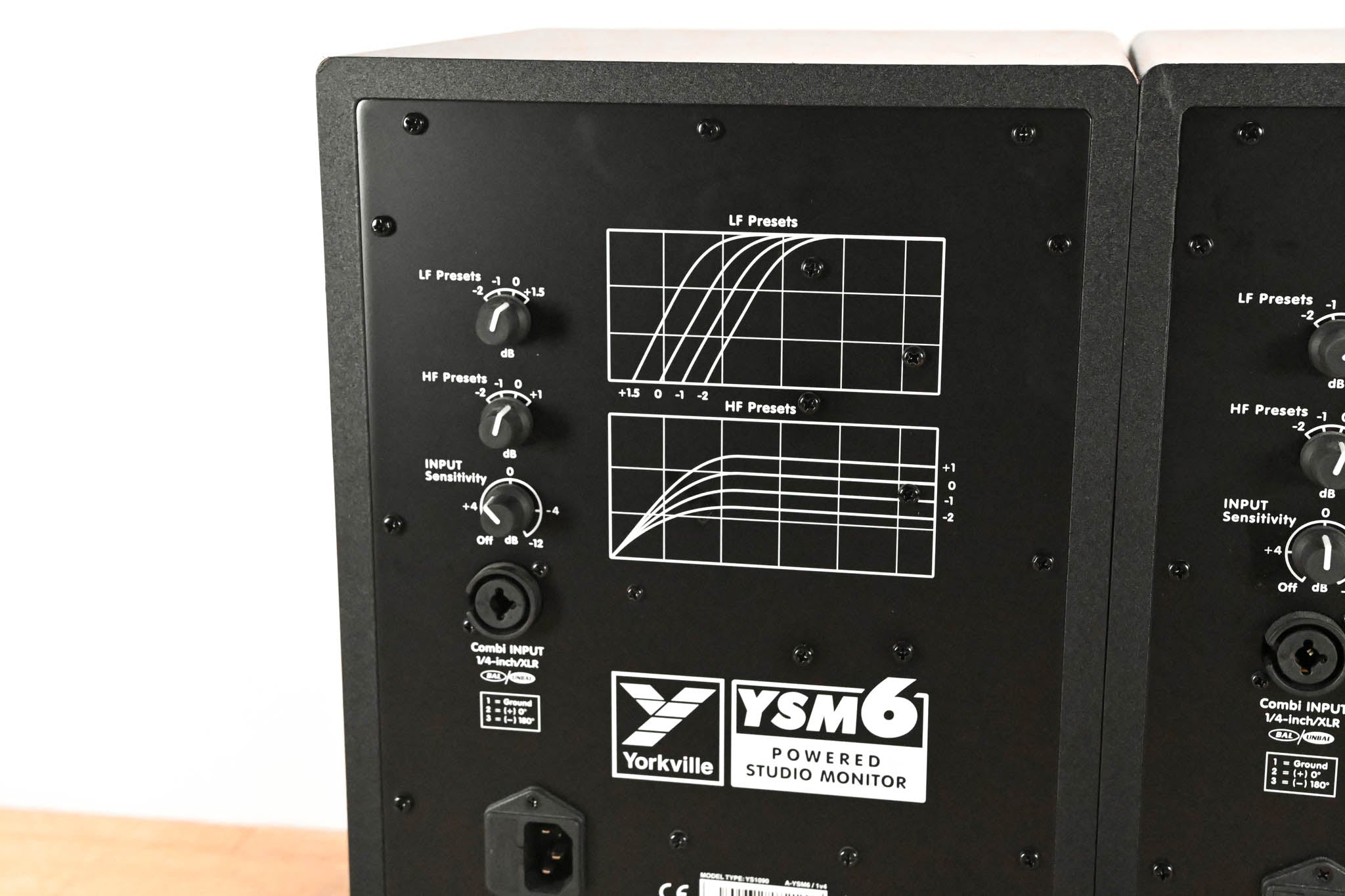 Yorkville YSM6 6.5" Nearfield Powered Studio Reference Monitor (PAIR)