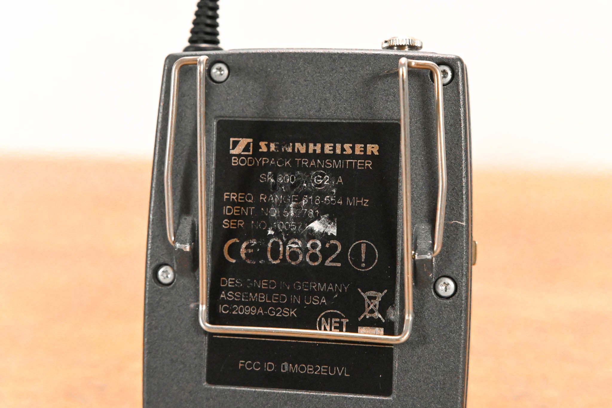 Sennheiser SK 300 G2 Wireless Bodypack Transmitter A Range: 518-554 MHz
