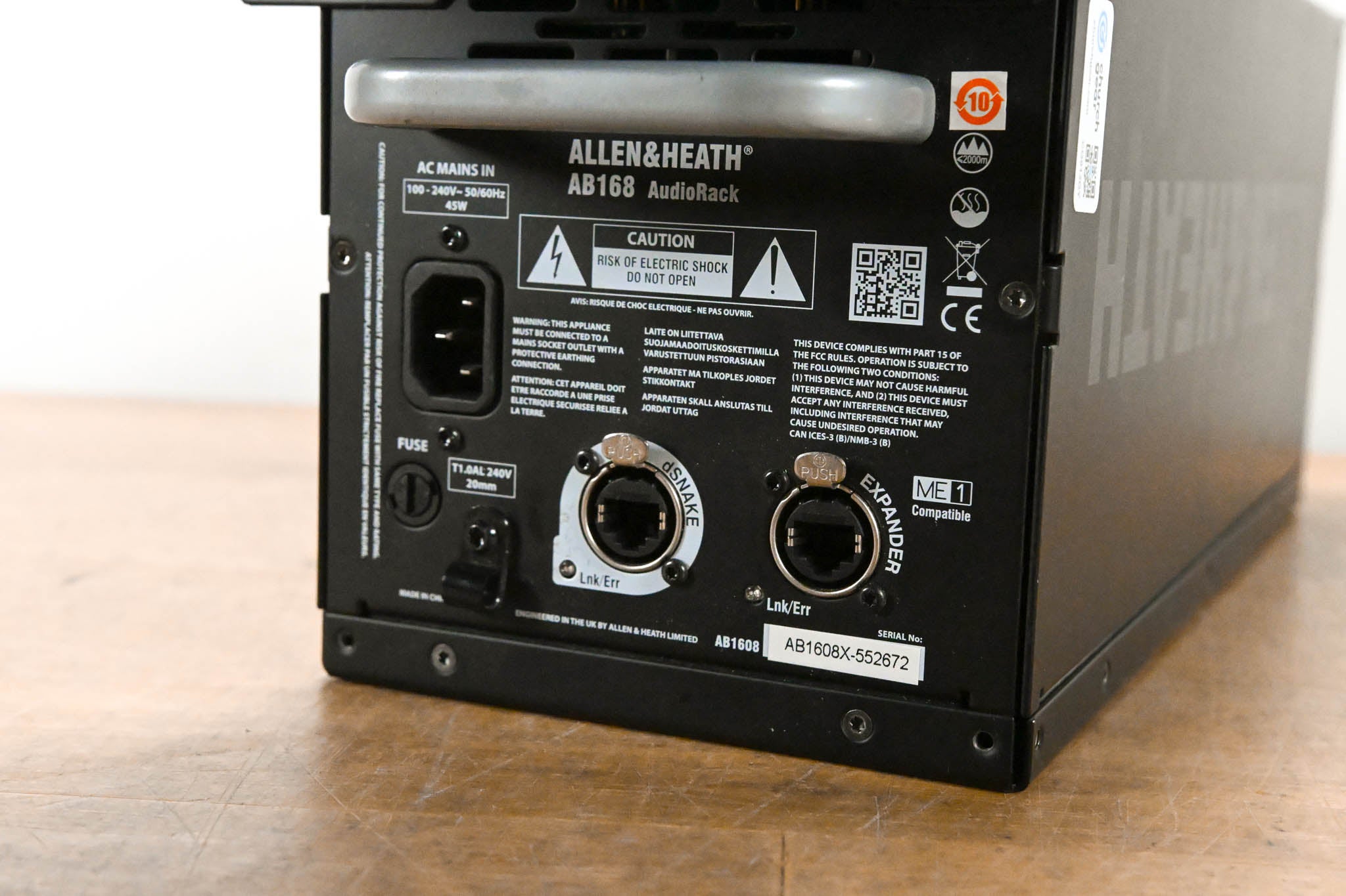 Allen & Heath AB168 16x8 Remote AudioRack Stage Box