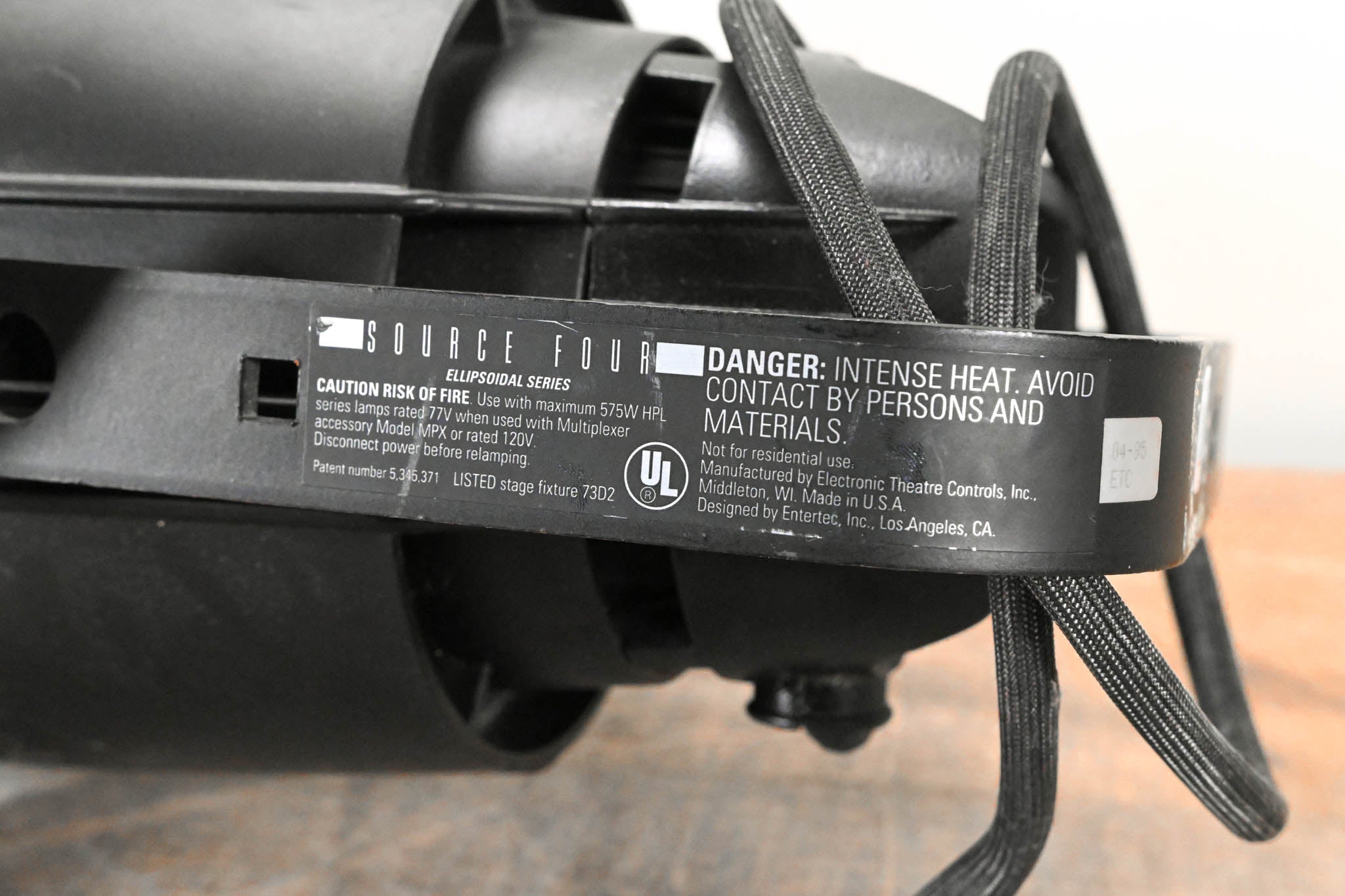 ETC Source Four 575 19 Degree Ellipsoidal Light