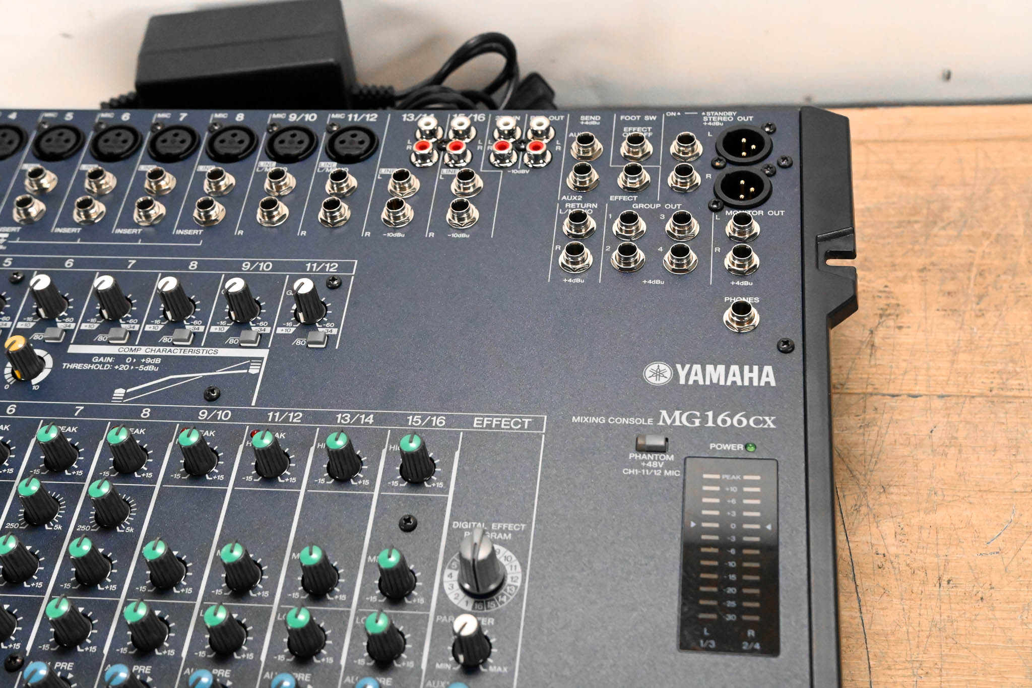 ① YAMAHA 　ミキサー ヤマハ　SER JCQZ01050　MG166CX 新品、本物、当店在庫だから安心】 JCQZ01050 MG166CX ヤマハ SER