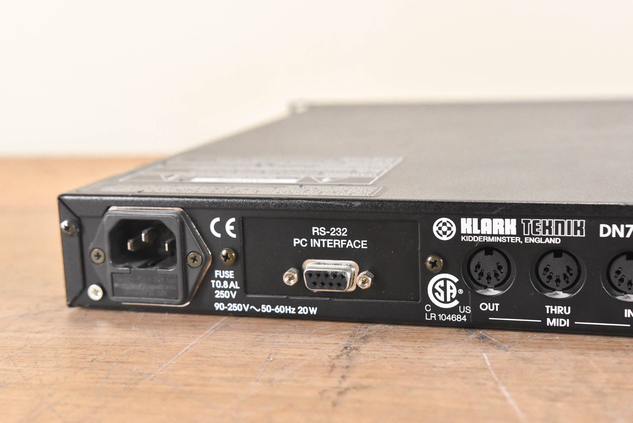 Klark-Teknik DN7453 Digital Delay Line and Multiprocessor CG004D5