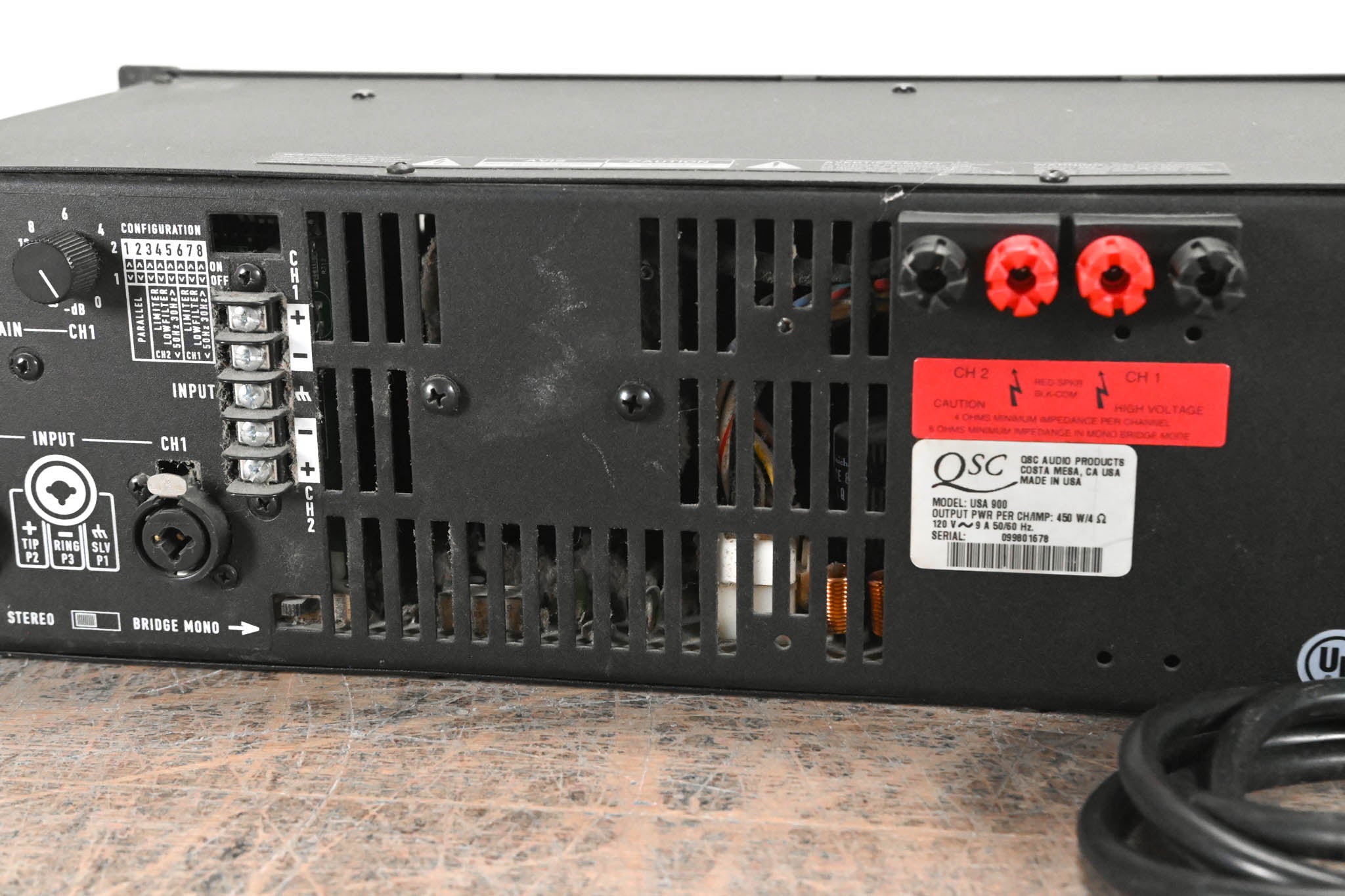 QSC USA 900 2-Channel Power Amplifier