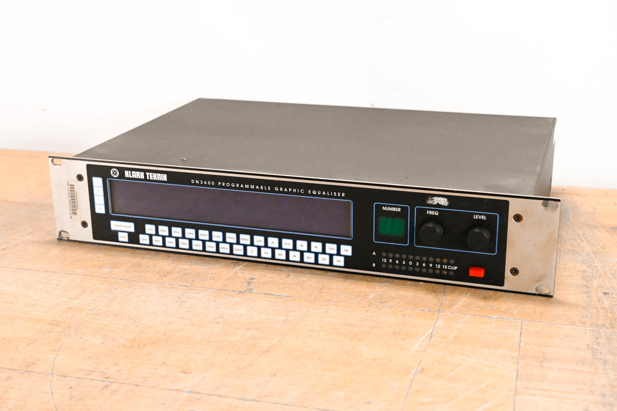 Klark Teknik DN3600 Programmable Graphic Equalizer