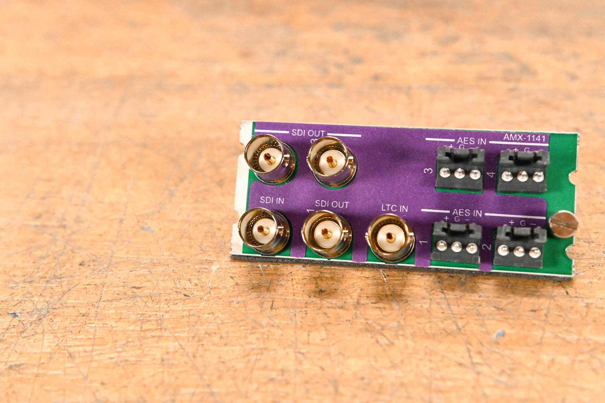 Miranda AMX-1141 Rear I/O Module for Densité Frame
