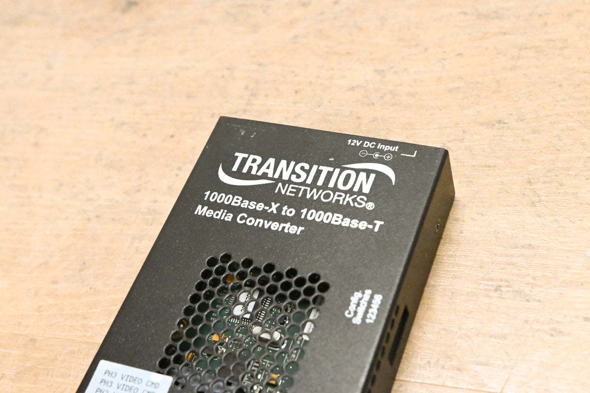 Transition Networks 1000Base-X to 1000Base-T Media Converter (NO PSU)