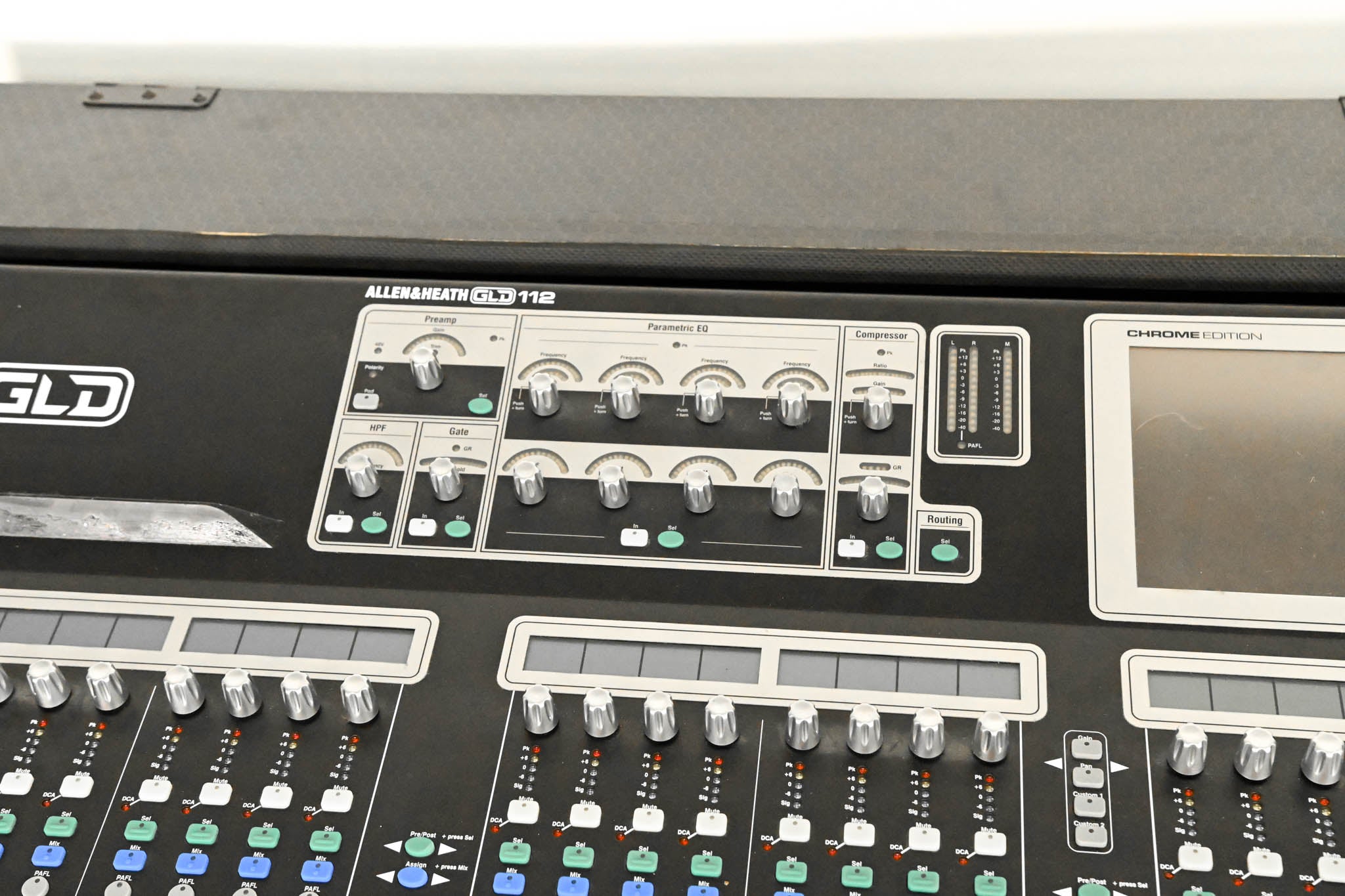 Allen & Heath GLD-112 Chrome Edition Digital Mixing Surface w/ Road Case