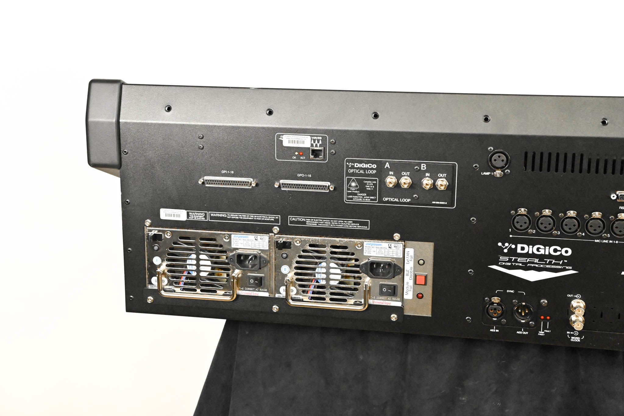 DiGiCo SD10 Digital Mixing Console with Waves Card and ST Optical