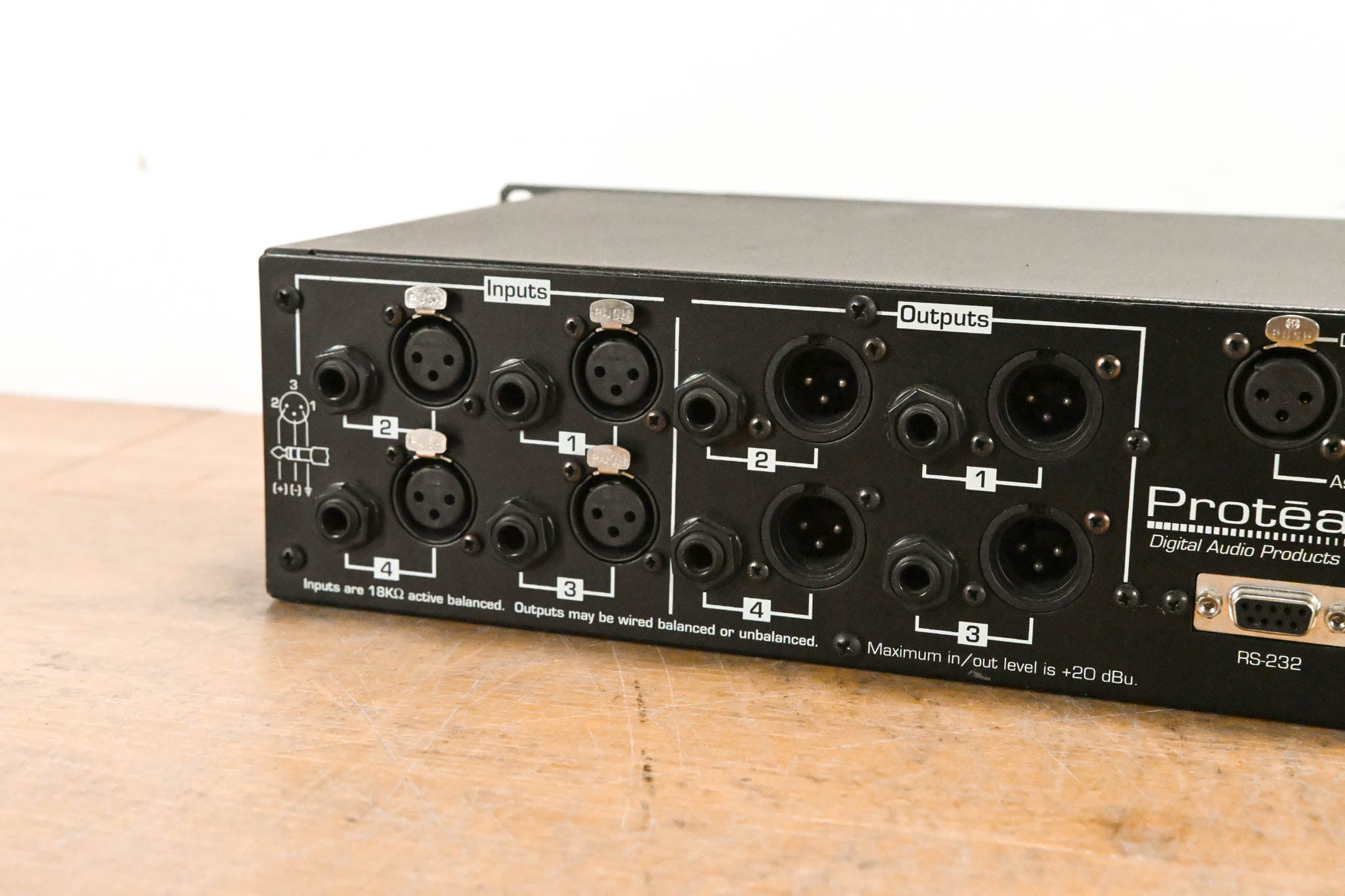 Ashly Protea System II 4.24G 4-Channel Digital Graphic Equalizer