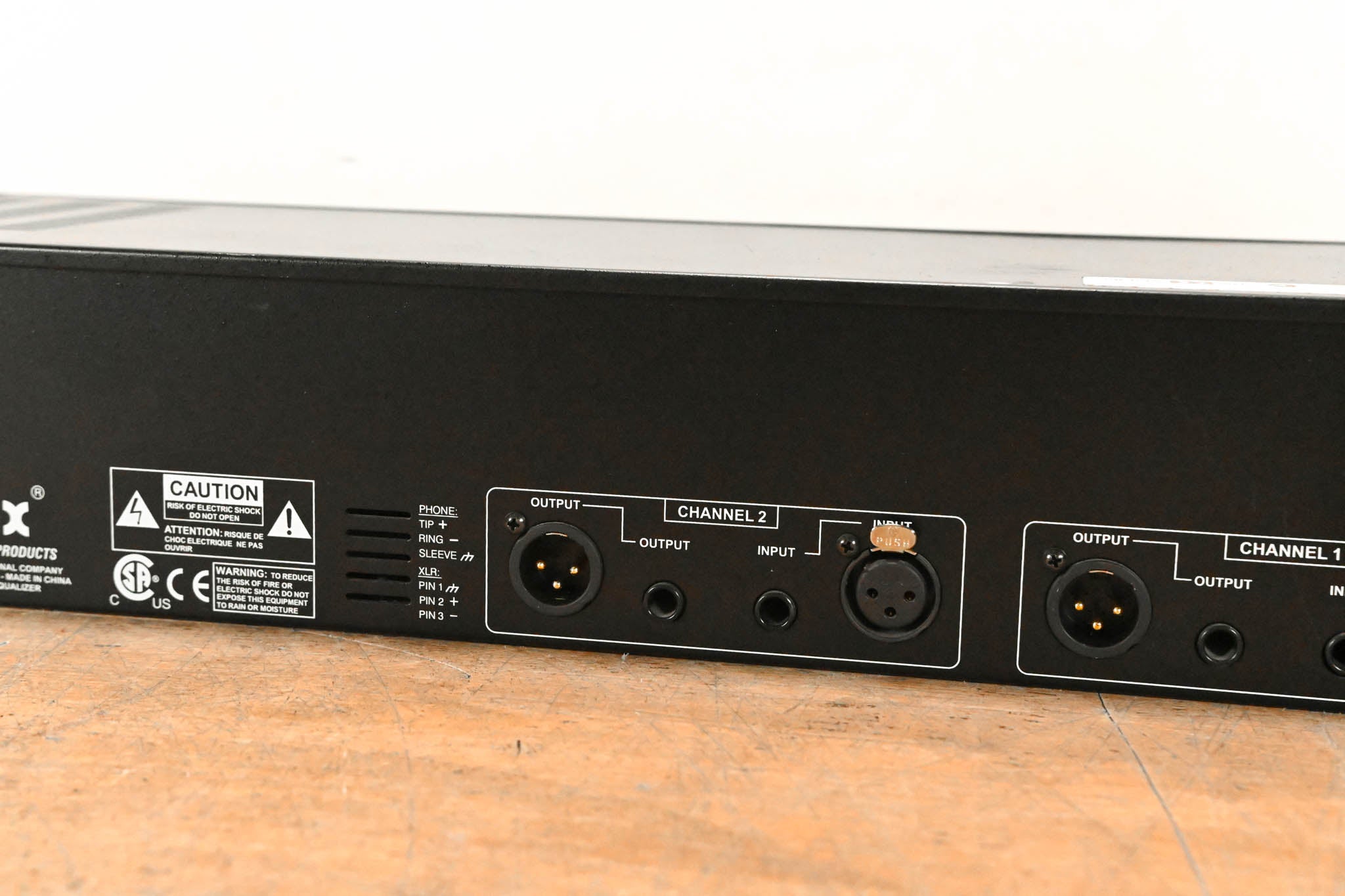 DBX 231 graphic equalizer グラフィックイコライザー DBX 231 Graphic EQ - High Noise Floor on Channel 1 | eBay